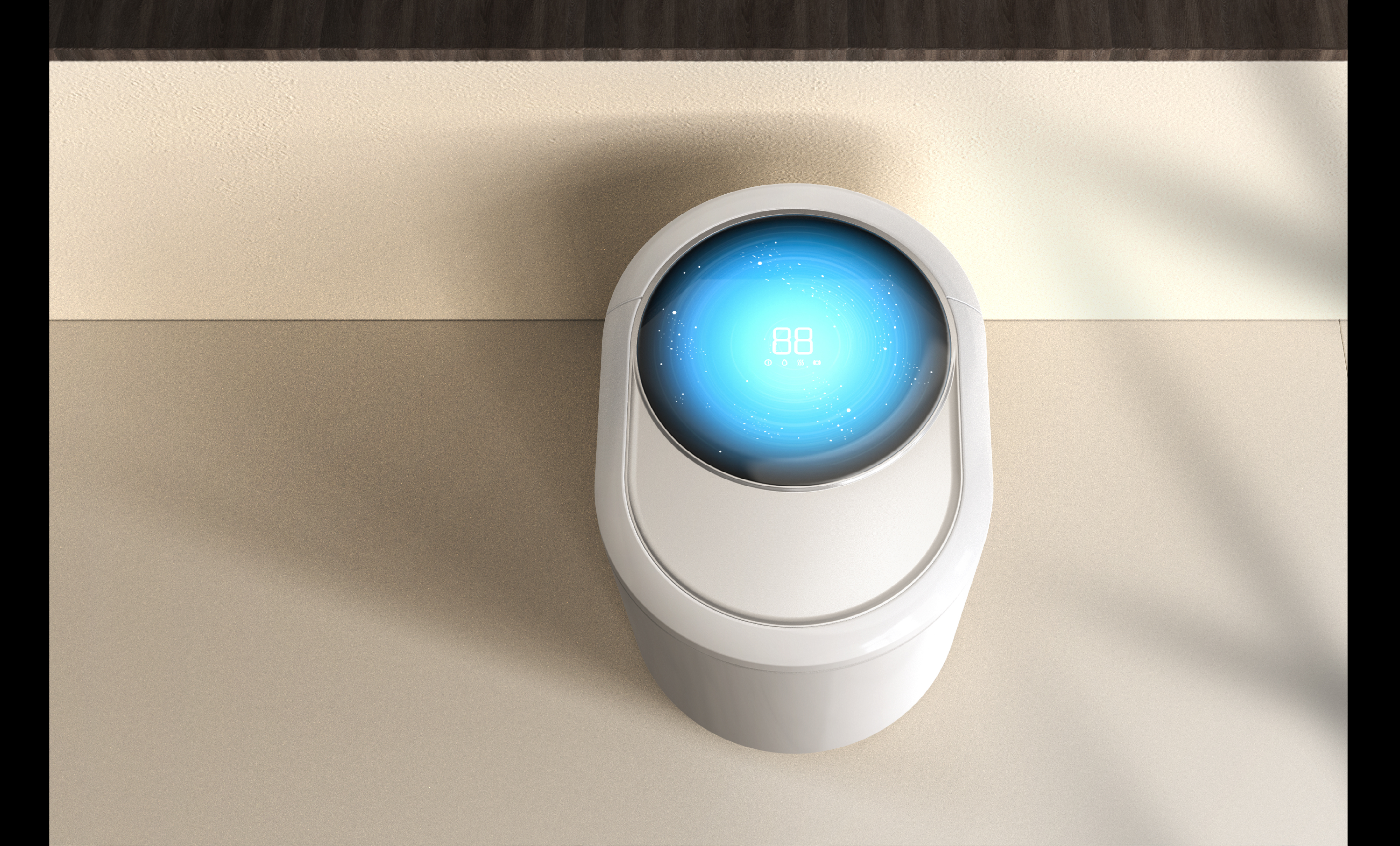 Intelligent toilet，industrial design，product design，Appearance design，Structural design，