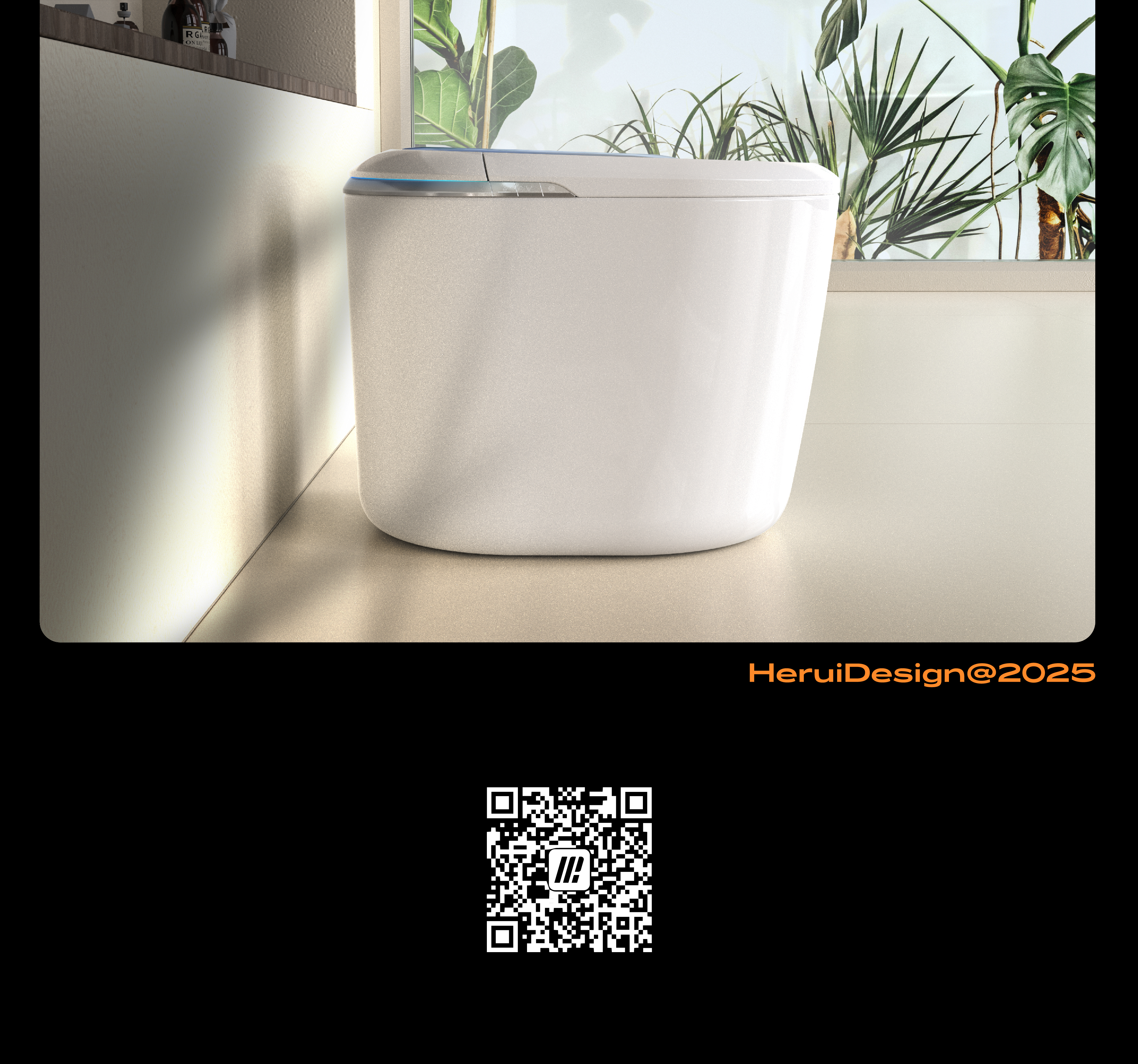 Intelligent toilet，industrial design，product design，Appearance design，Structural design，