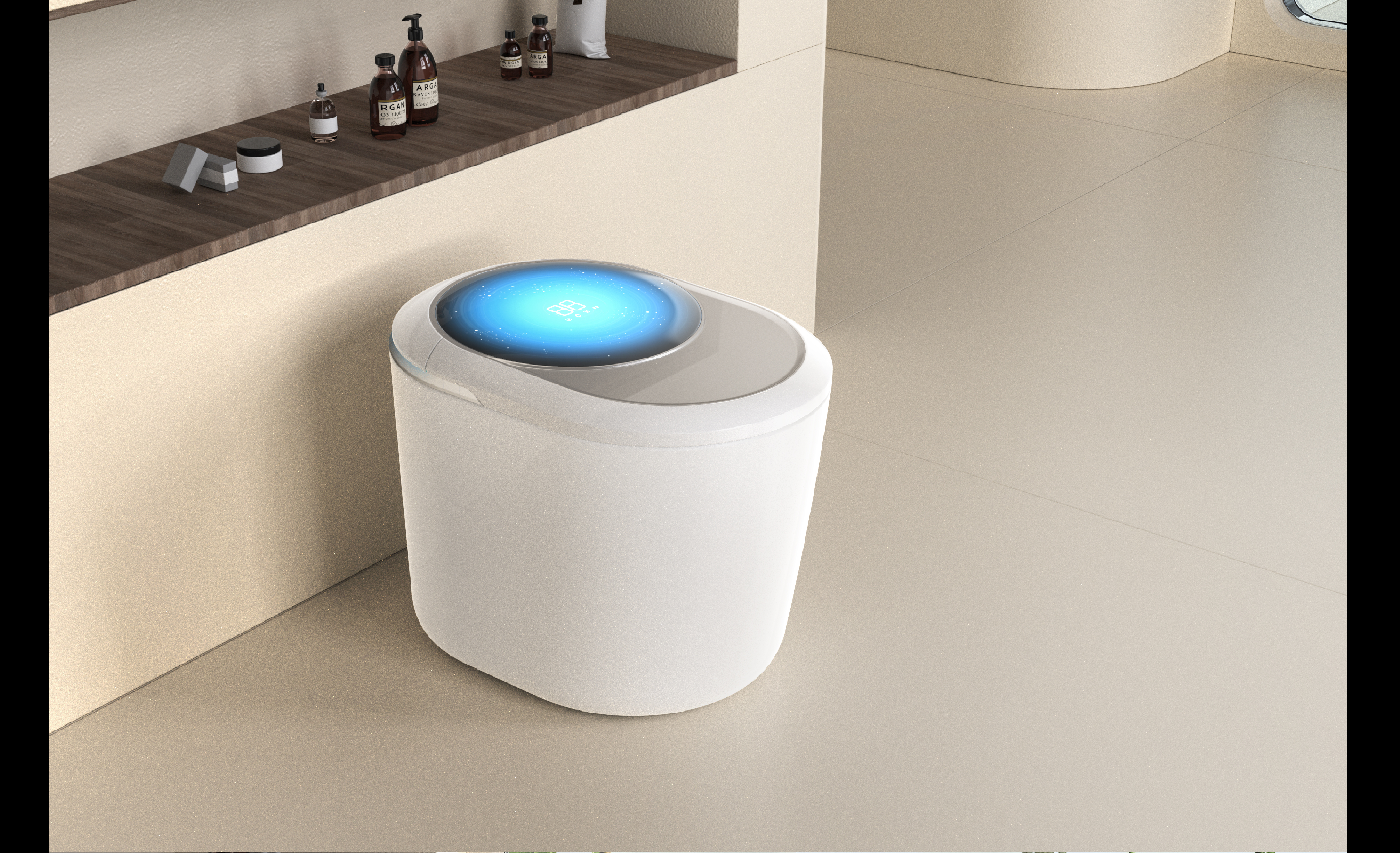 Intelligent toilet，industrial design，product design，Appearance design，Structural design，