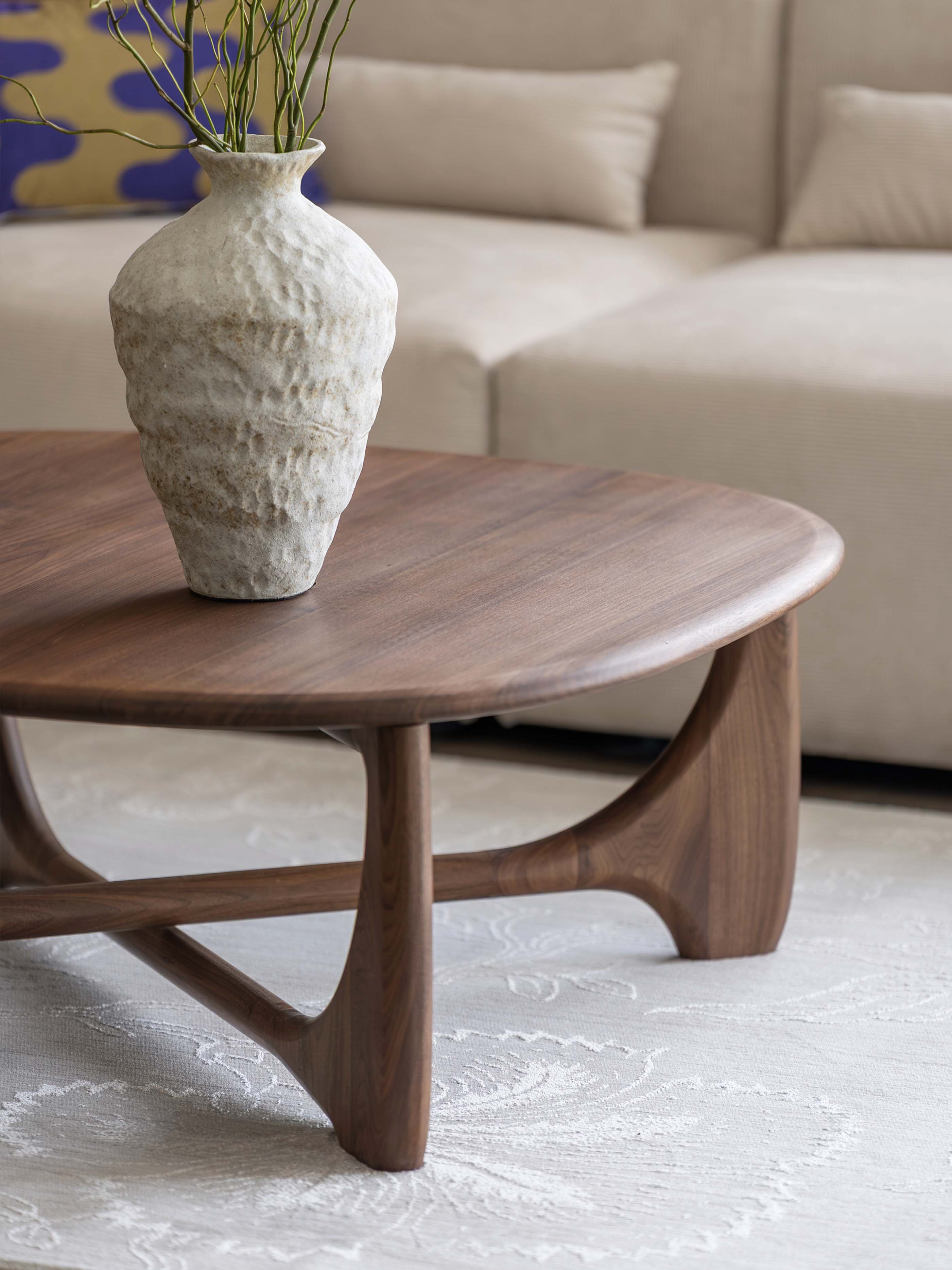 Black walnut furniture，Solid wood furniture，Original design，Residential Furniture，furniture design ，Tea table design，