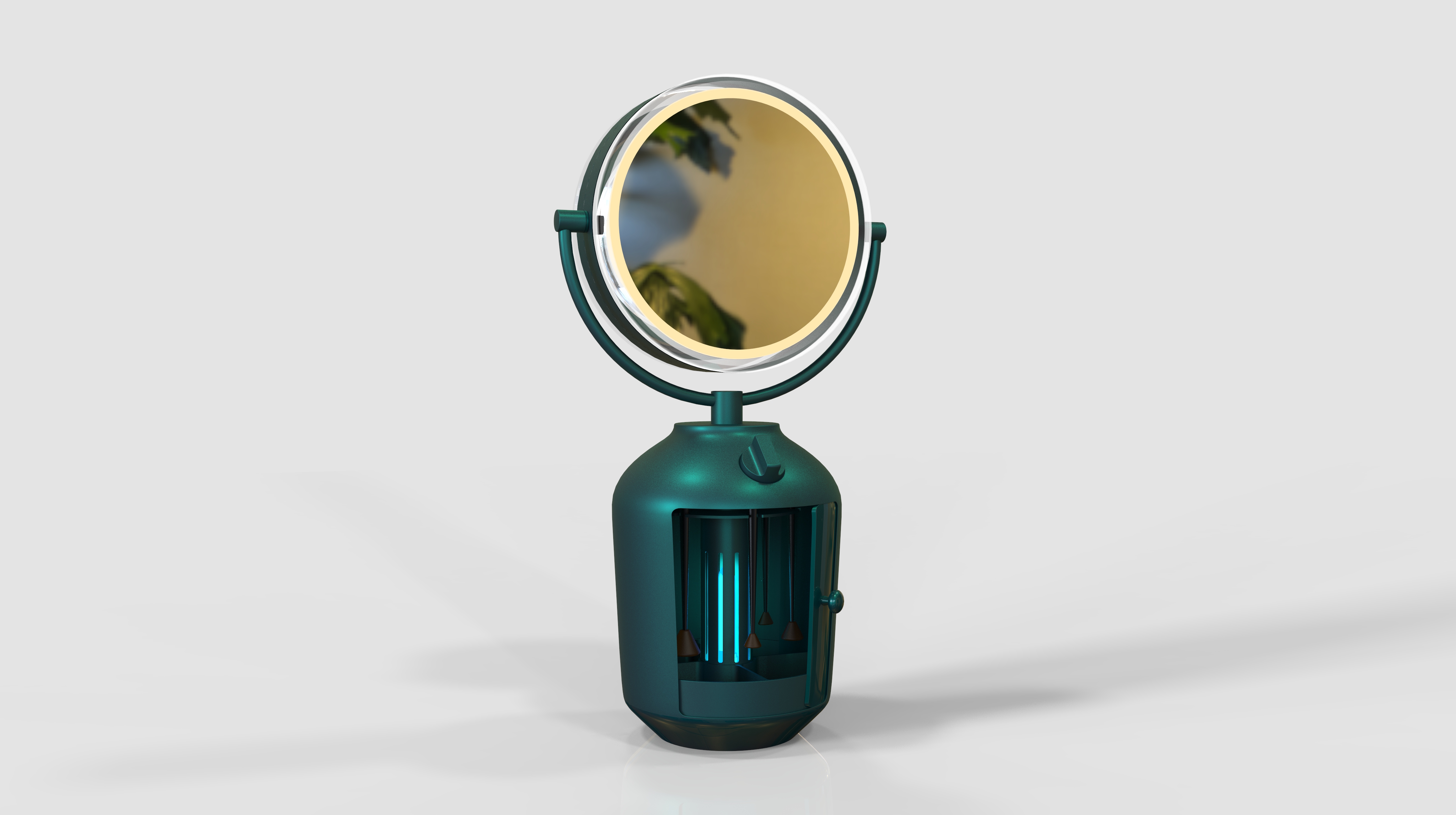 mirror，Led cosmetic mirror，Electronic makeup mirror，Cosmetic mirror，，Disinfection makeup mirror，luminous makeup mirror，