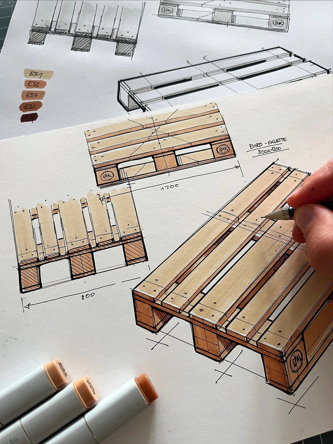 Sketches，Illustrations，manuscript，sample reels，