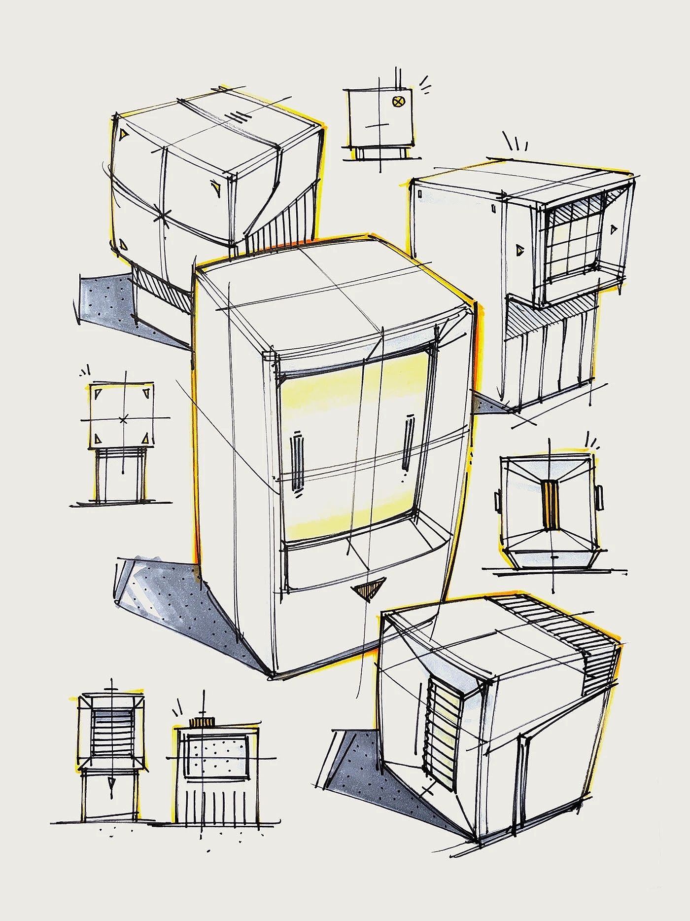 Sketches，Illustrations，manuscript，sample reels，