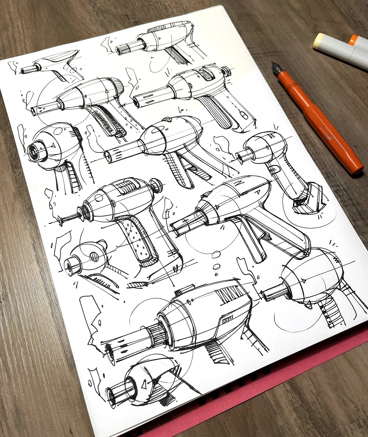 Sketches，Illustrations，manuscript，sample reels，