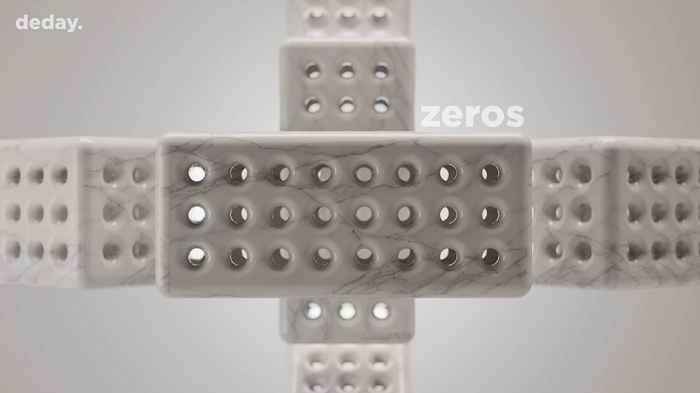 Light and shadow effect，The beauty of art，Zeros Series，