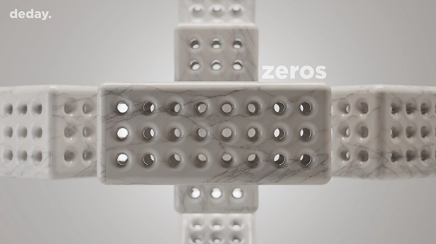 Light and shadow effect，The beauty of art，Zeros Series，