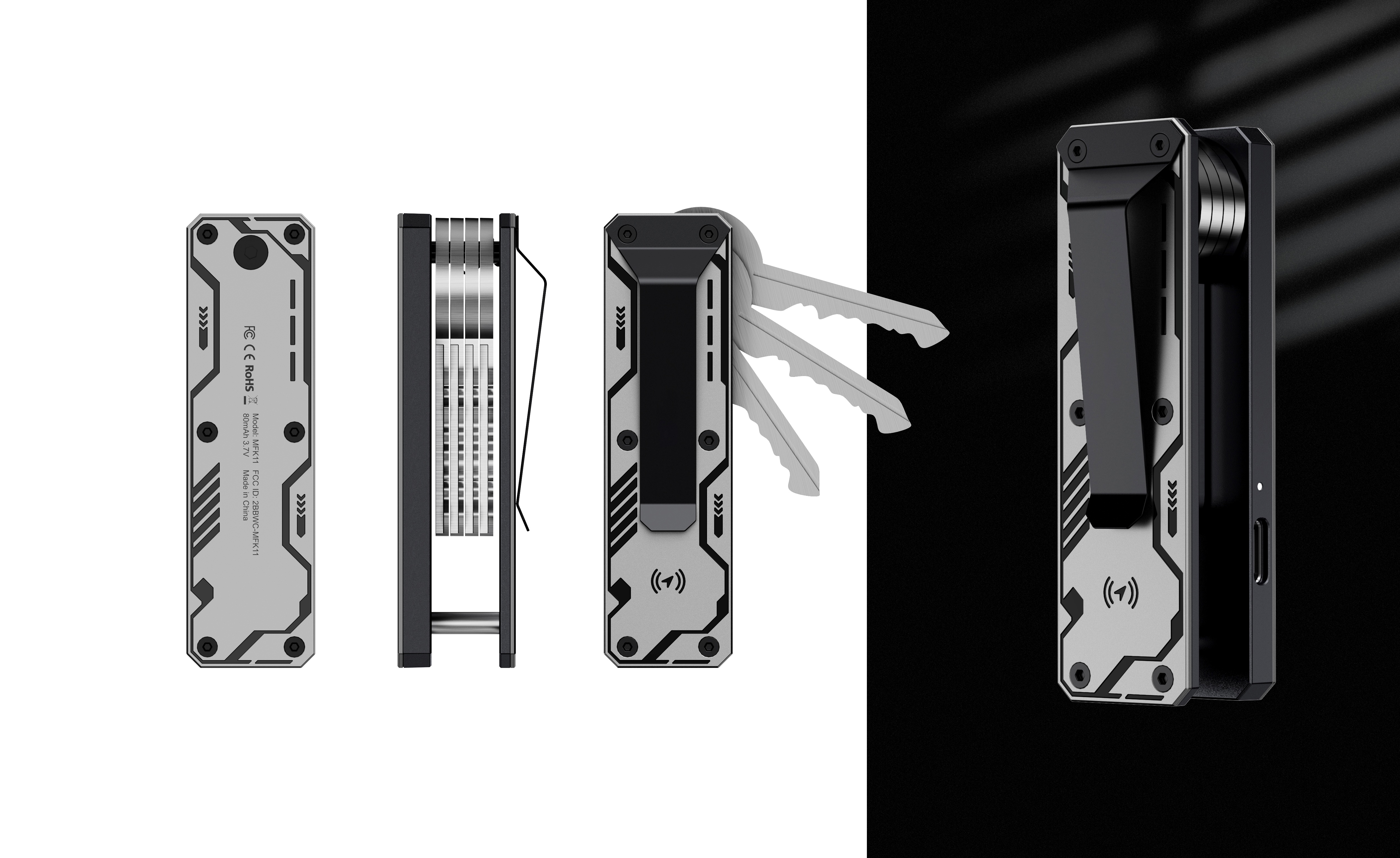 Find My keychain with tracking locator，