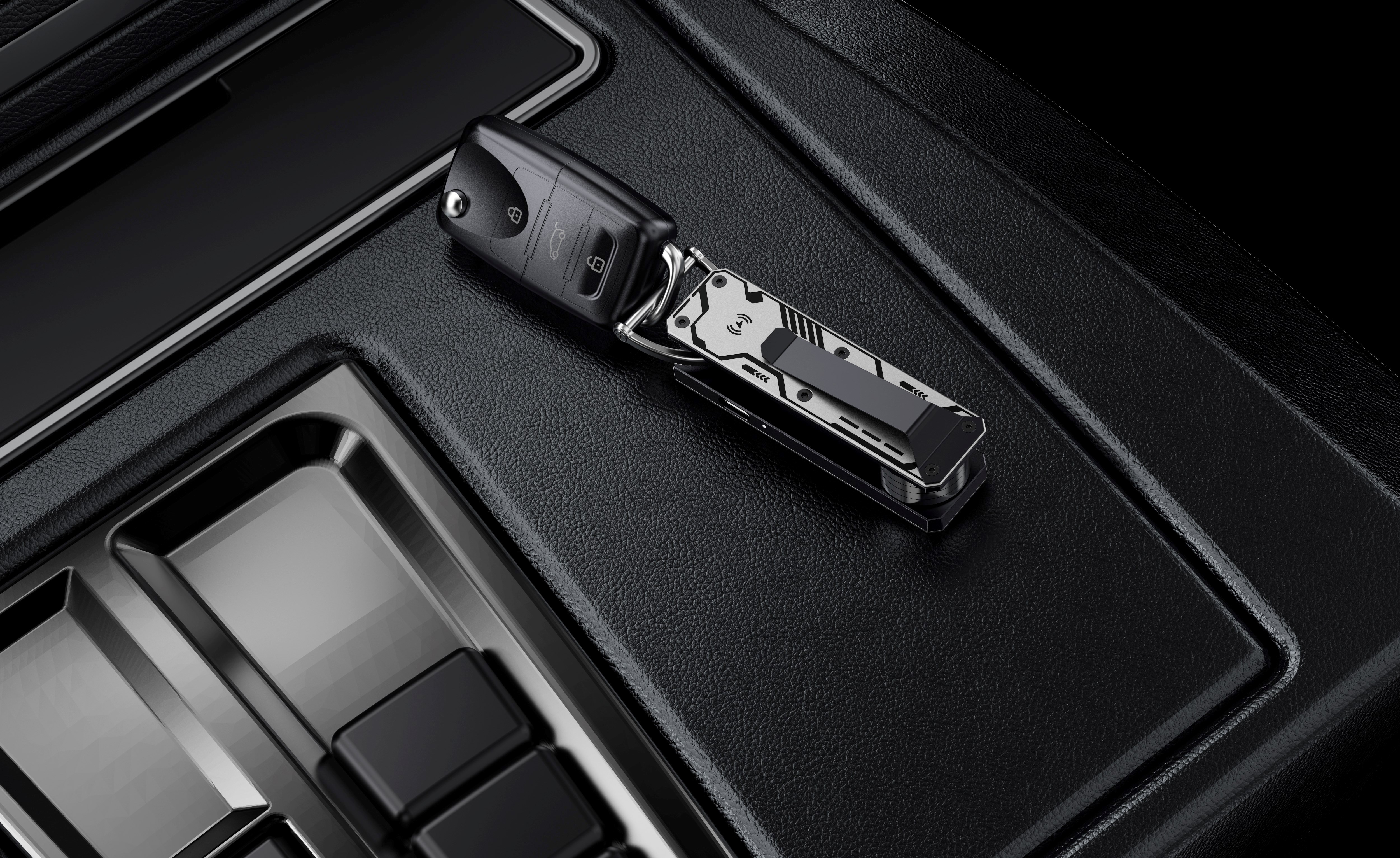 Find My keychain with tracking locator，