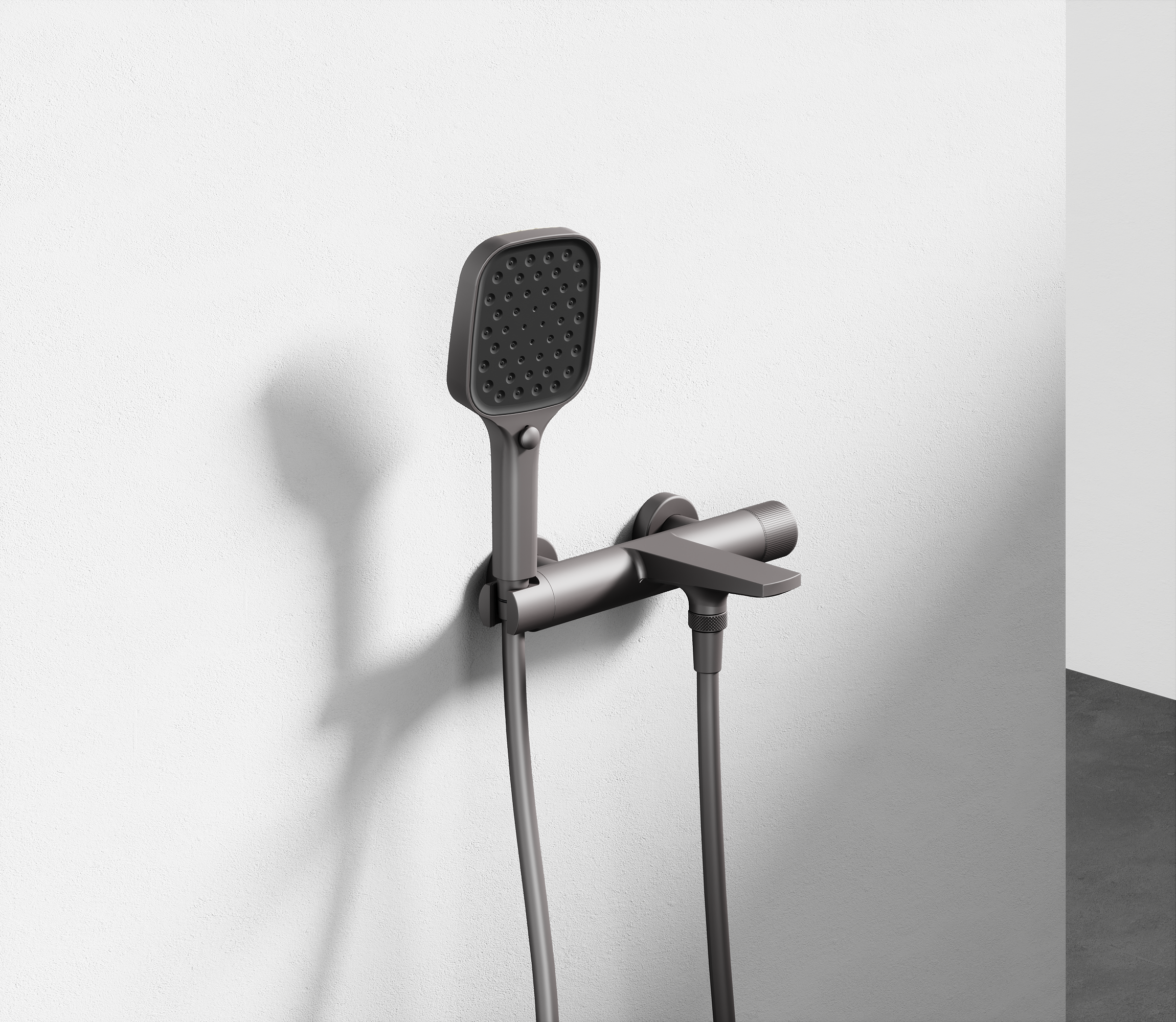 Shading shower head; Shower; Top spray; Large storage; Bathtub faucet，