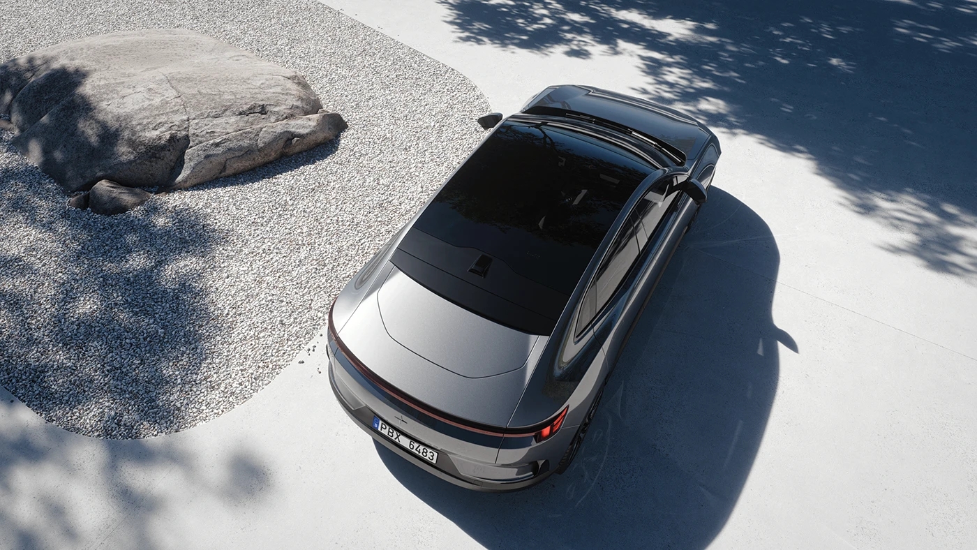 fisherman3d，Polestar 4，cg，Render，Car，