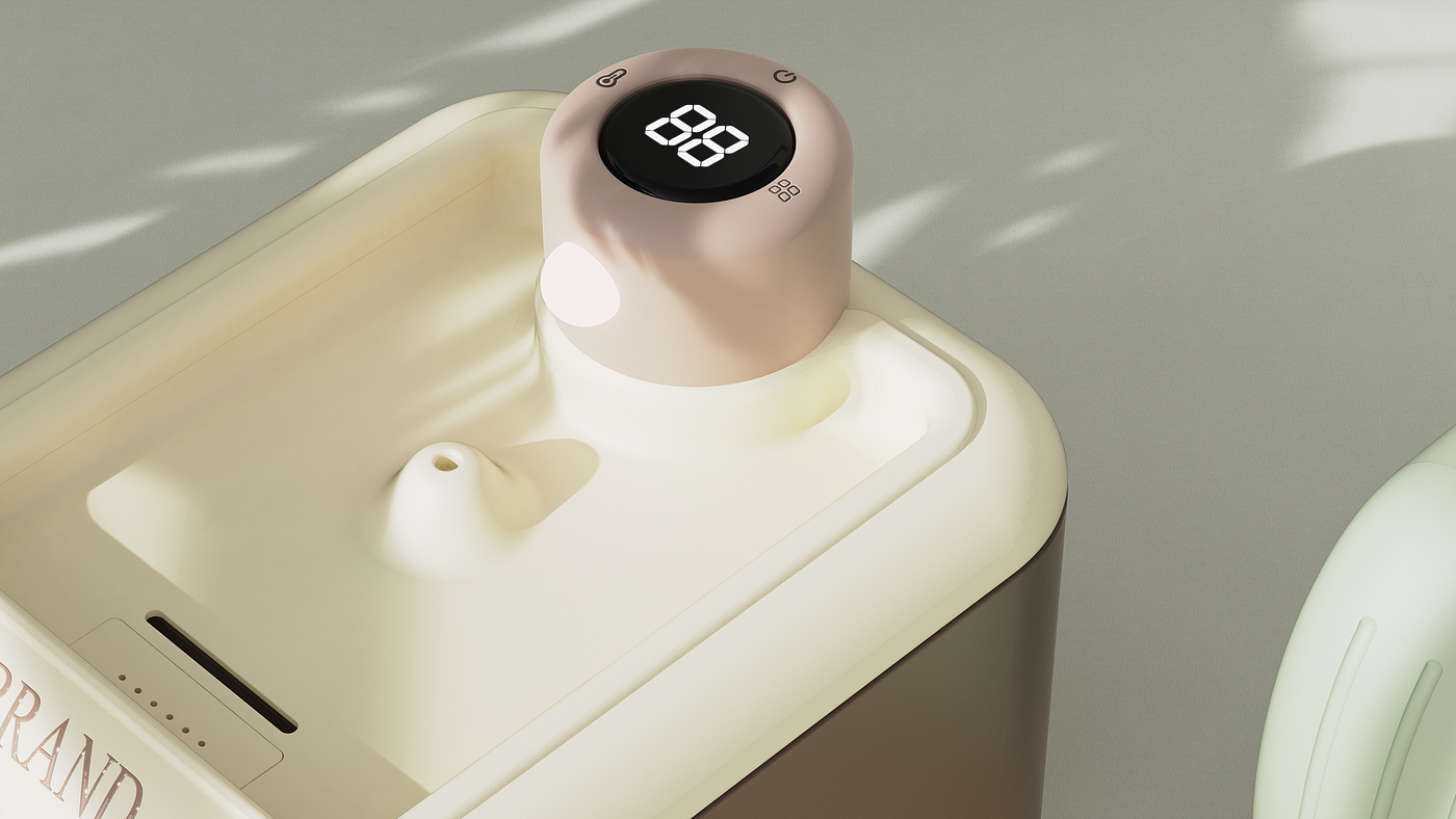 Pets，industrial design，Drinking water separation，