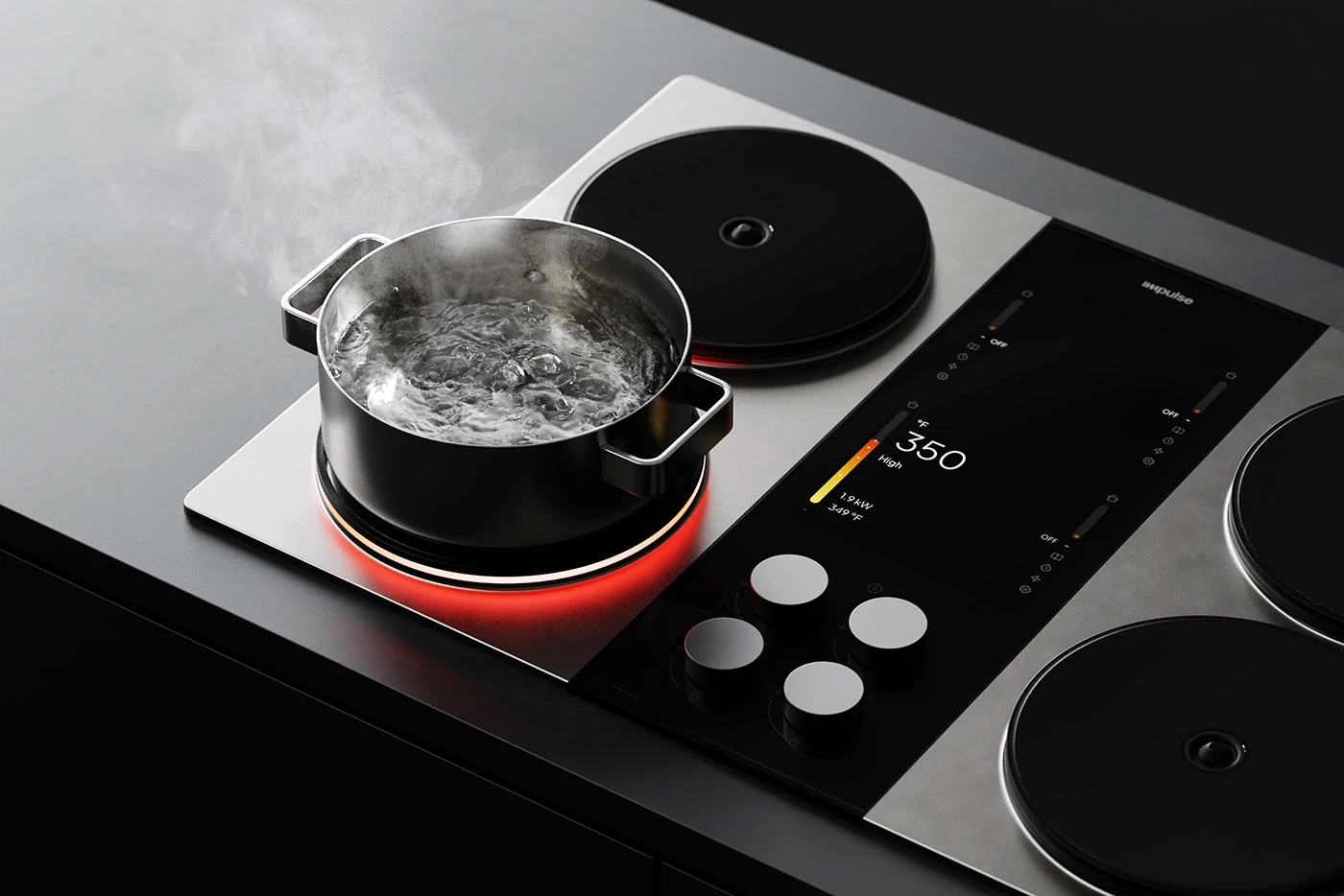 Impulse Stovetop，cooking bench，Kitchen appliances，Kitchenware，