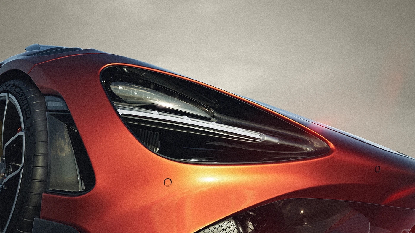 automobile，vehicle，Mclaren 720s，Sports car，