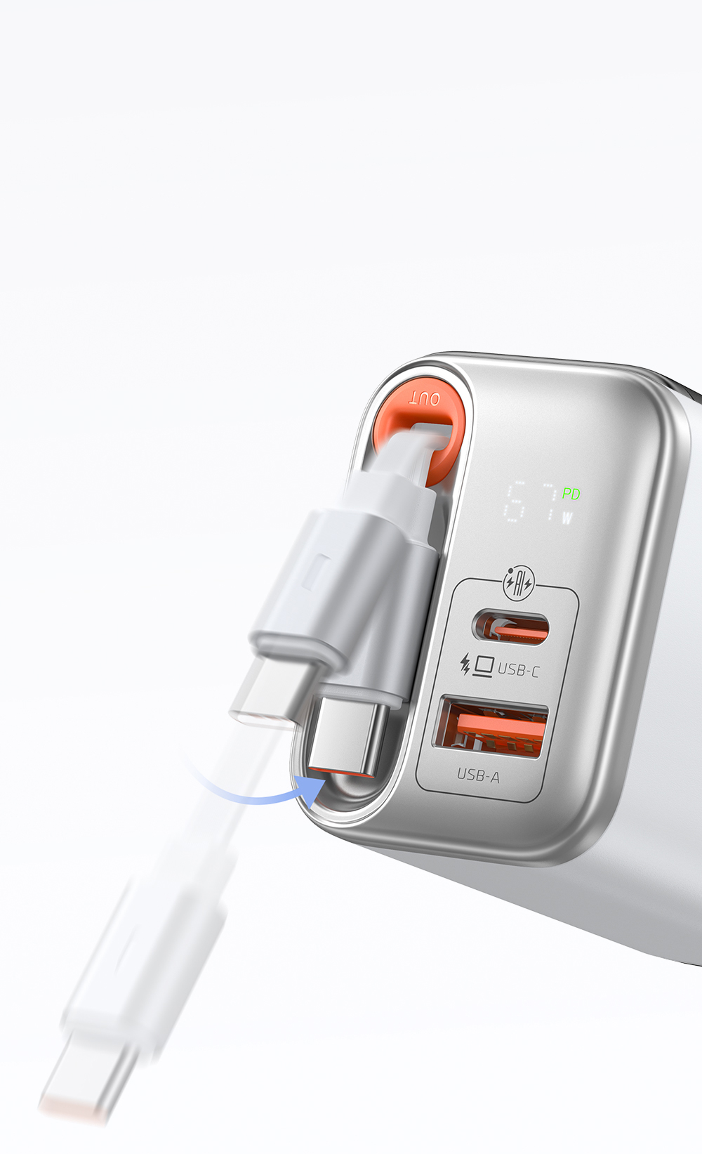 67W fast charge，Charger，Data line expansion，Intelligent digital，product design，product，Design，3c，