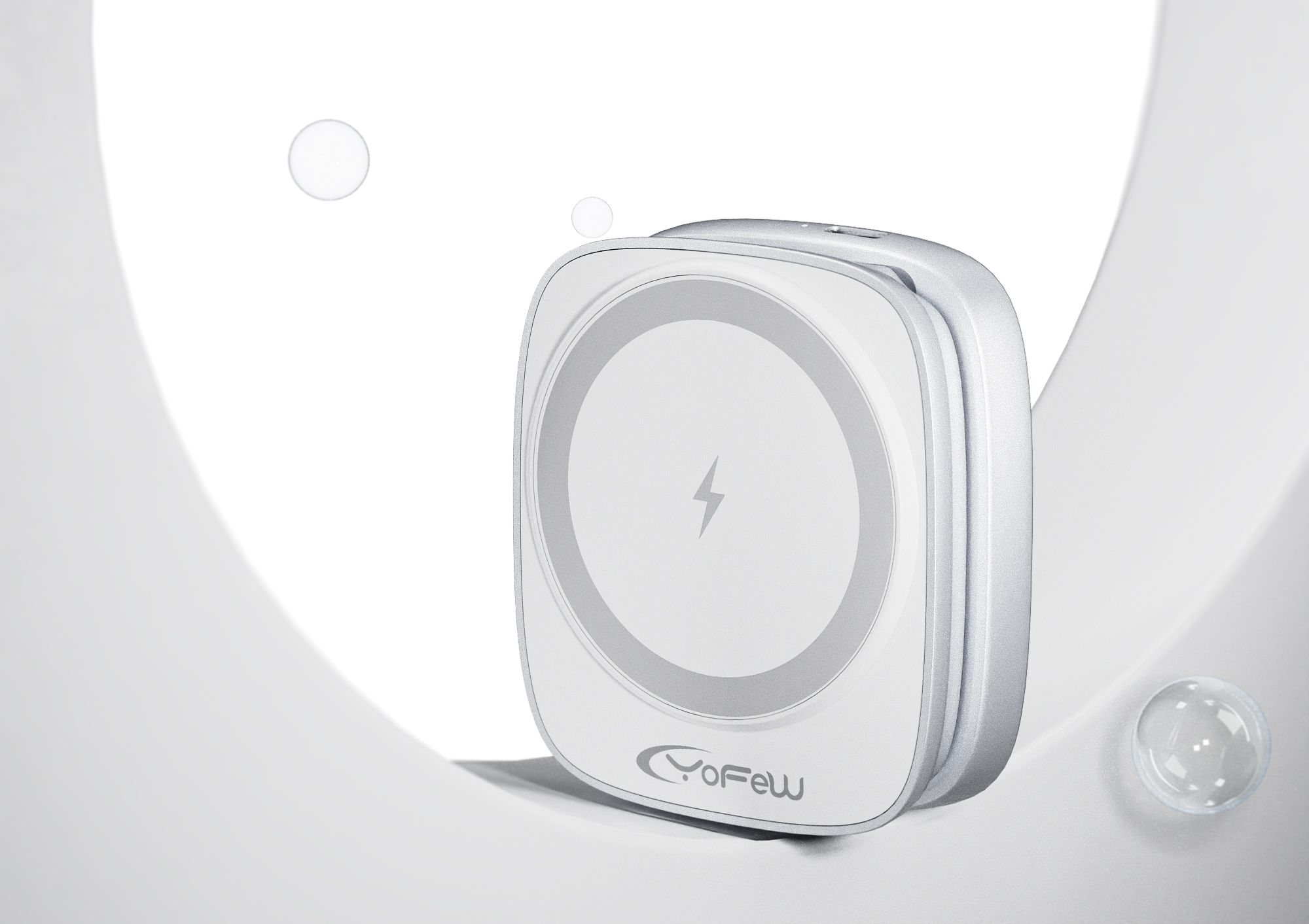 Wireless charging，Charger，Three in one，Portable，