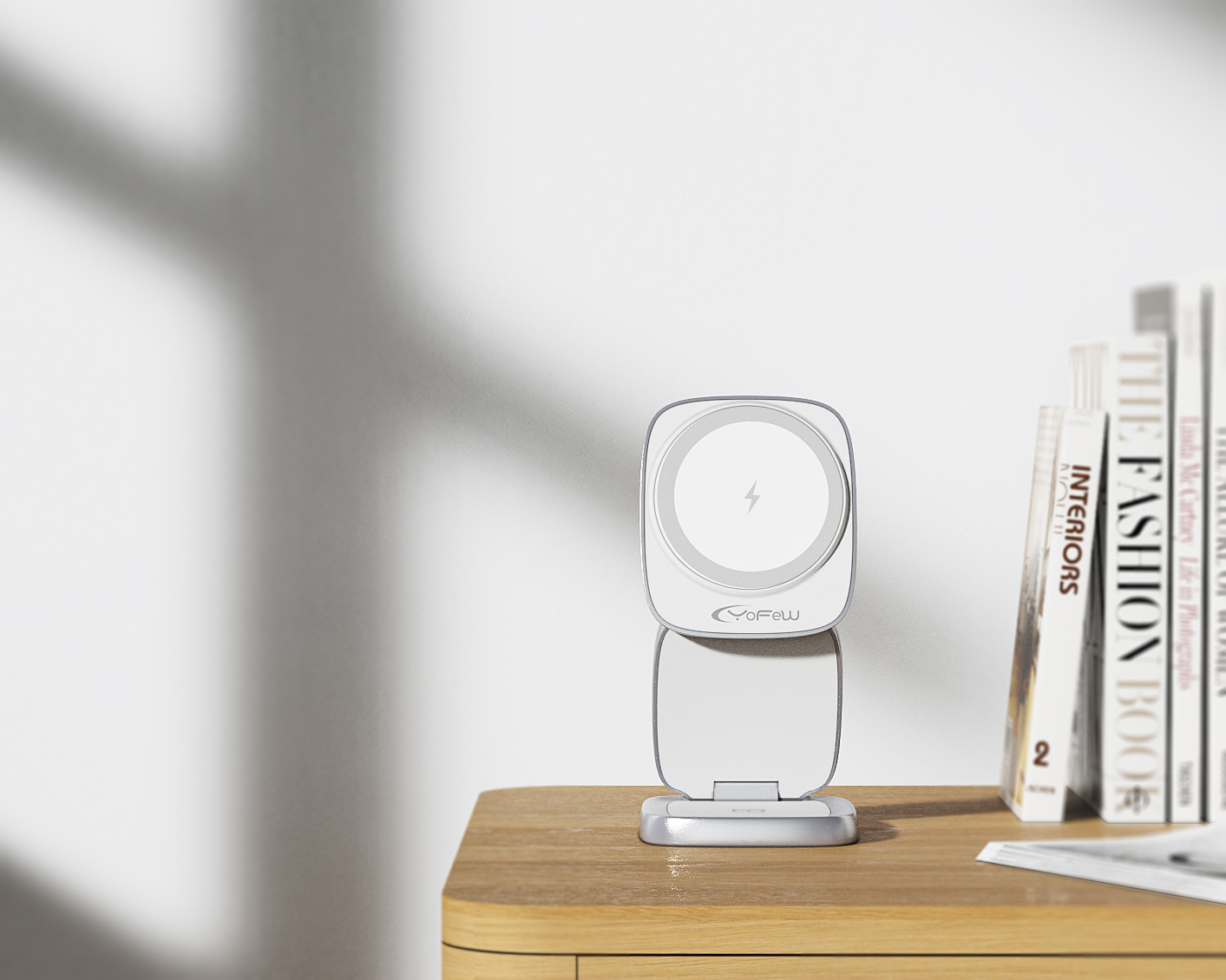 Wireless charging，Charger，Three in one，Portable，