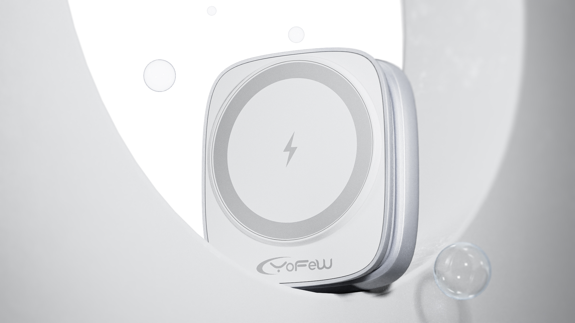 Wireless charging，Charger，Three in one，Portable，