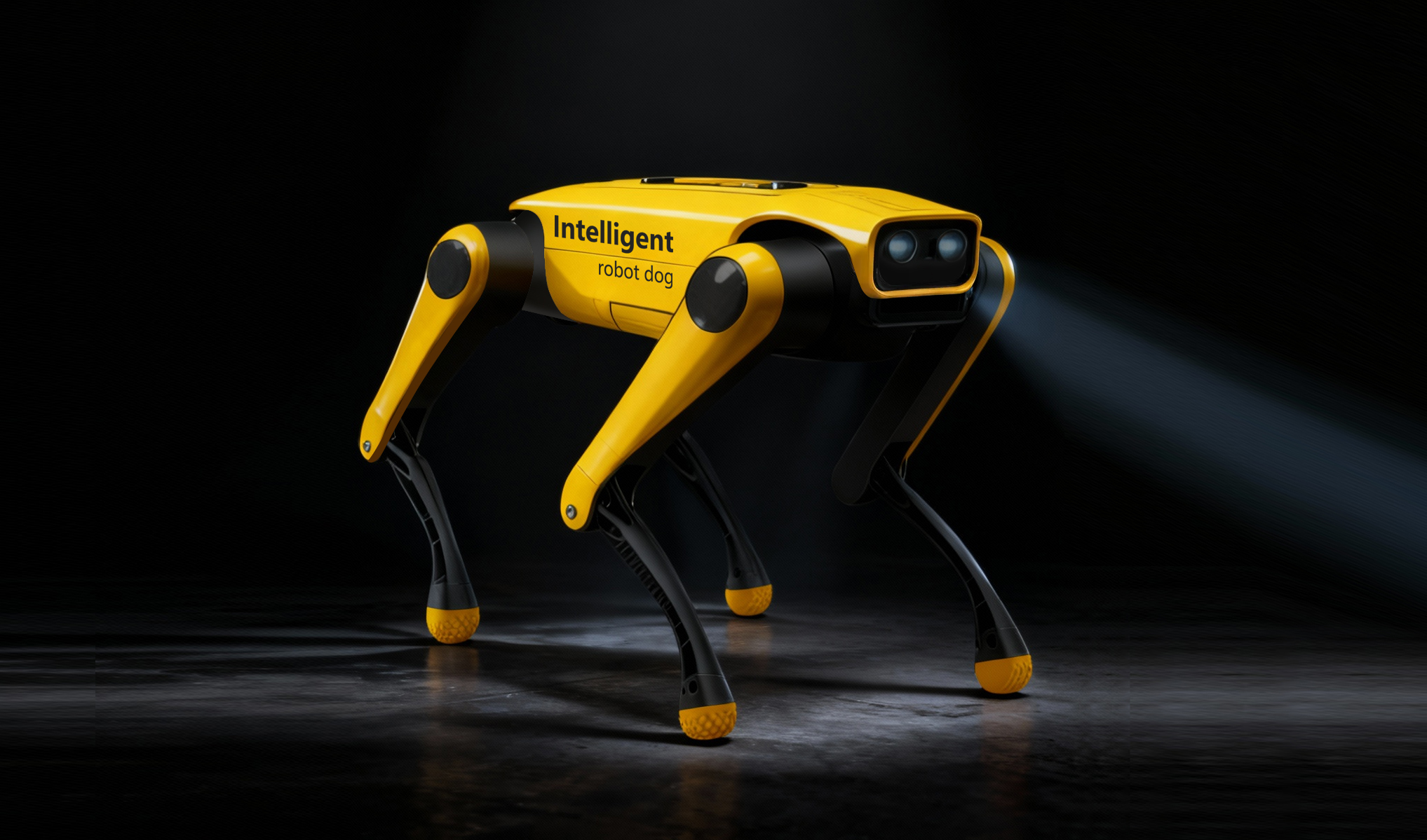 Body Intelligent Quadruped Robot Dog，