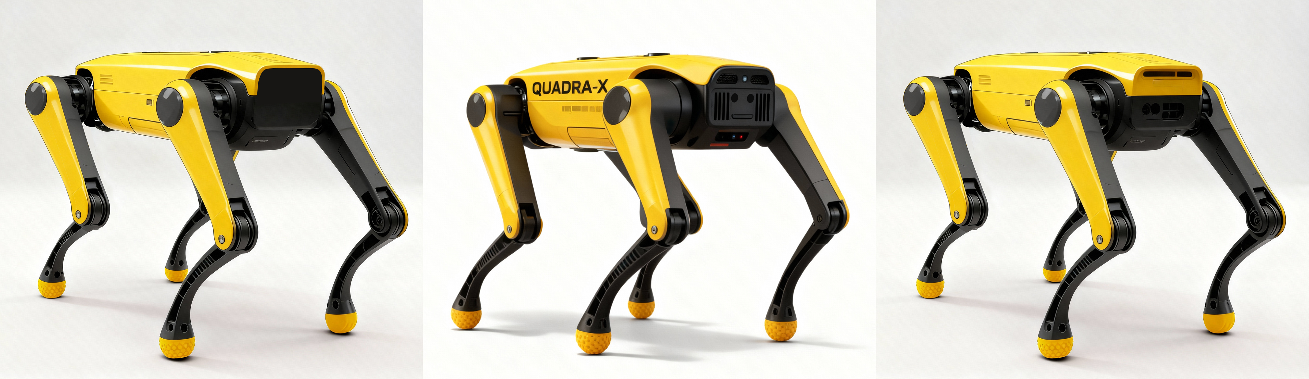 Body Intelligent Quadruped Robot Dog，