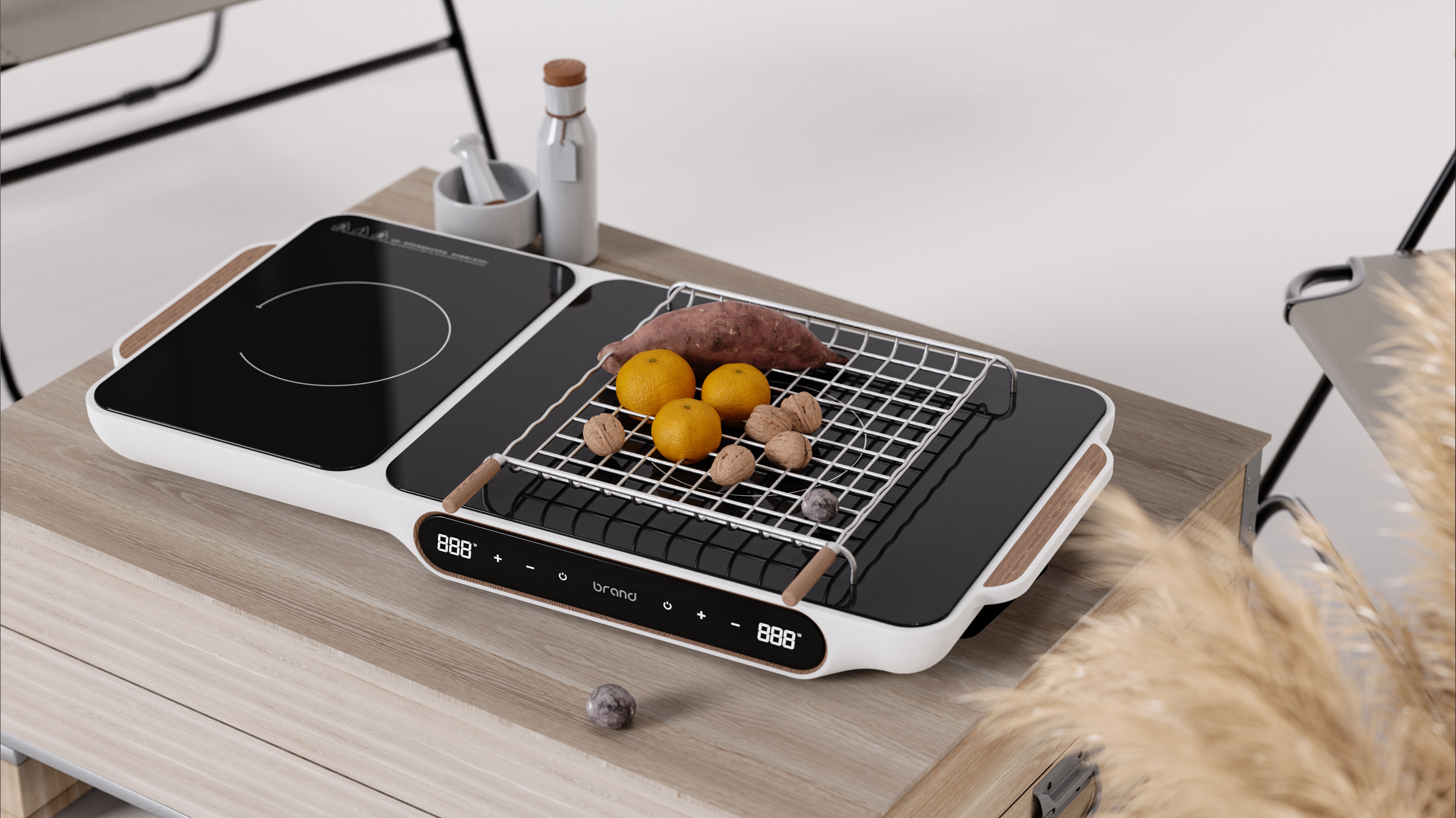 Appearance design，product design，electric ceramic furnace design，Home appliance design，