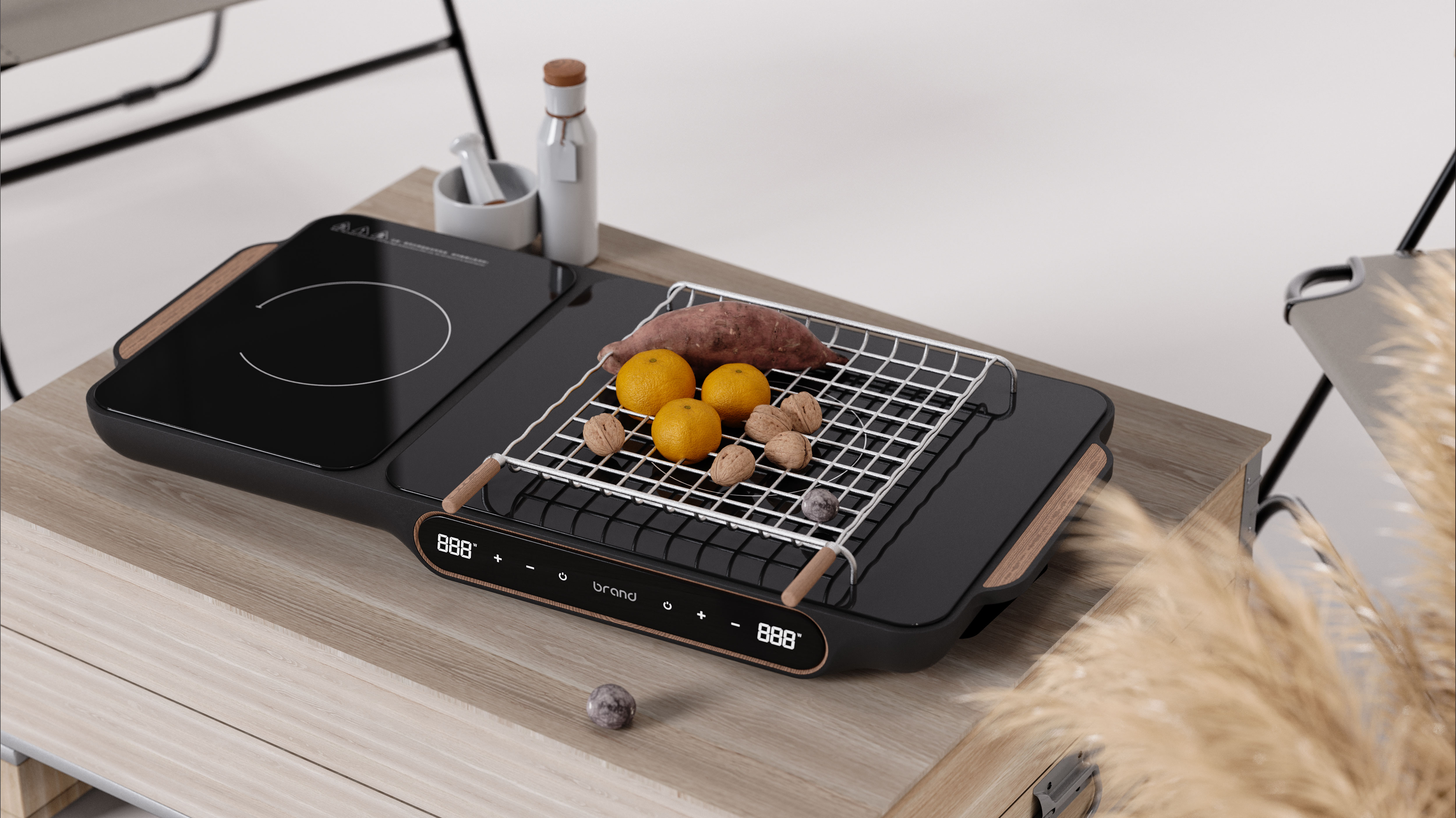 Appearance design，product design，electric ceramic furnace design，Home appliance design，