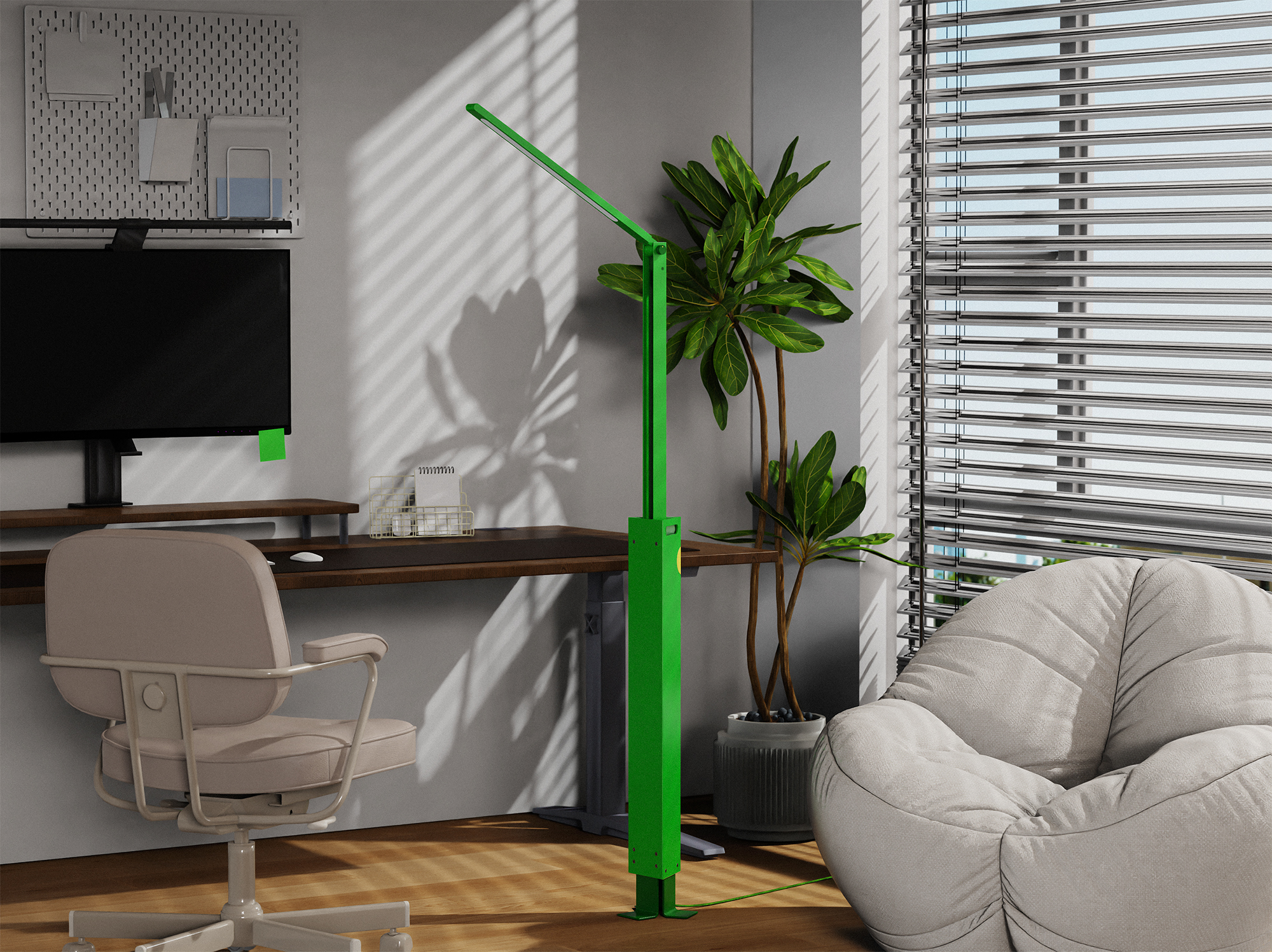 lamp，Original works，Industry / products，industrial design，Floor lamp，fashion，Home Furnishing，product，