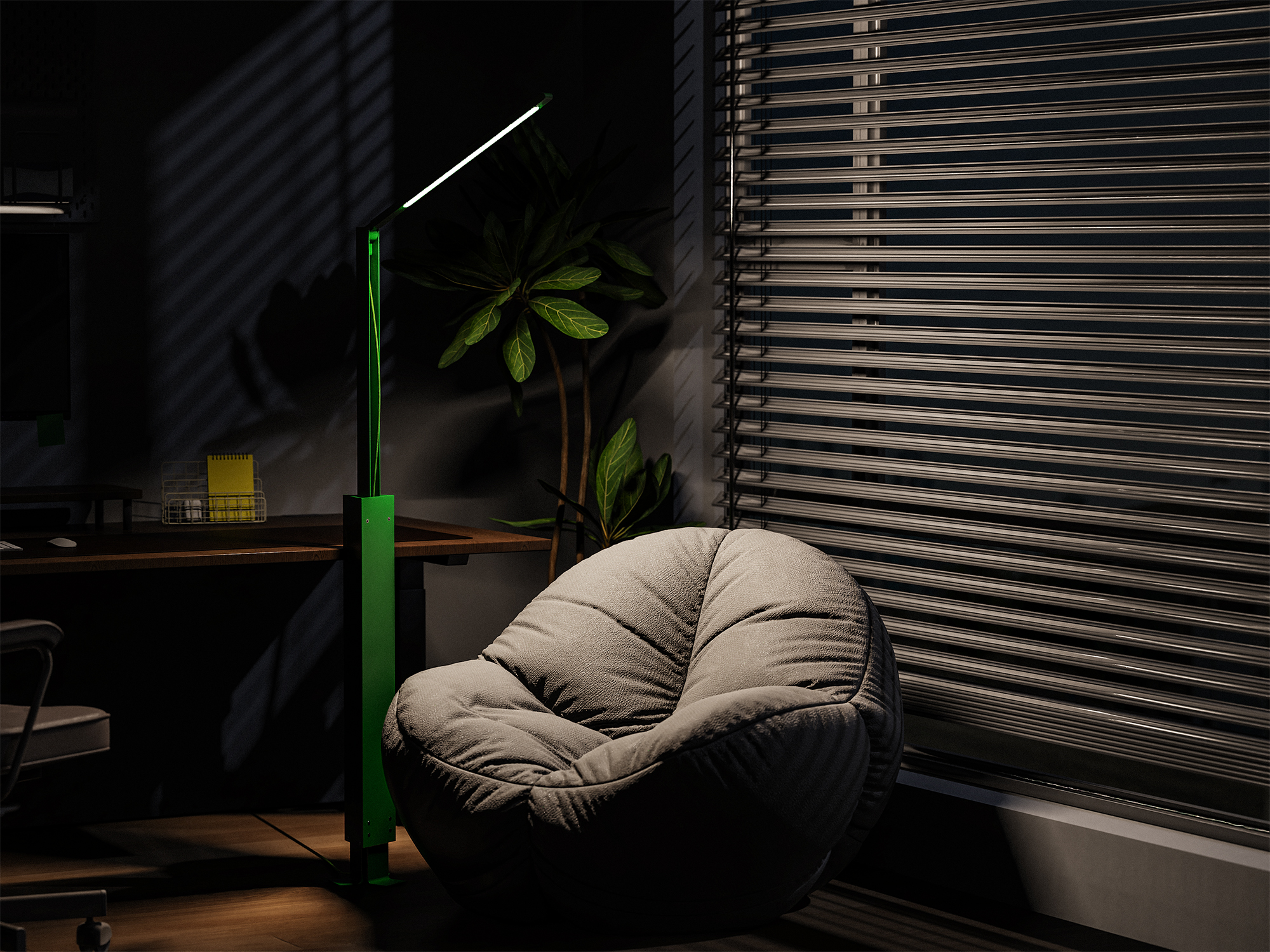 lamp，Original works，Industry / products，industrial design，Floor lamp，fashion，Home Furnishing，product，