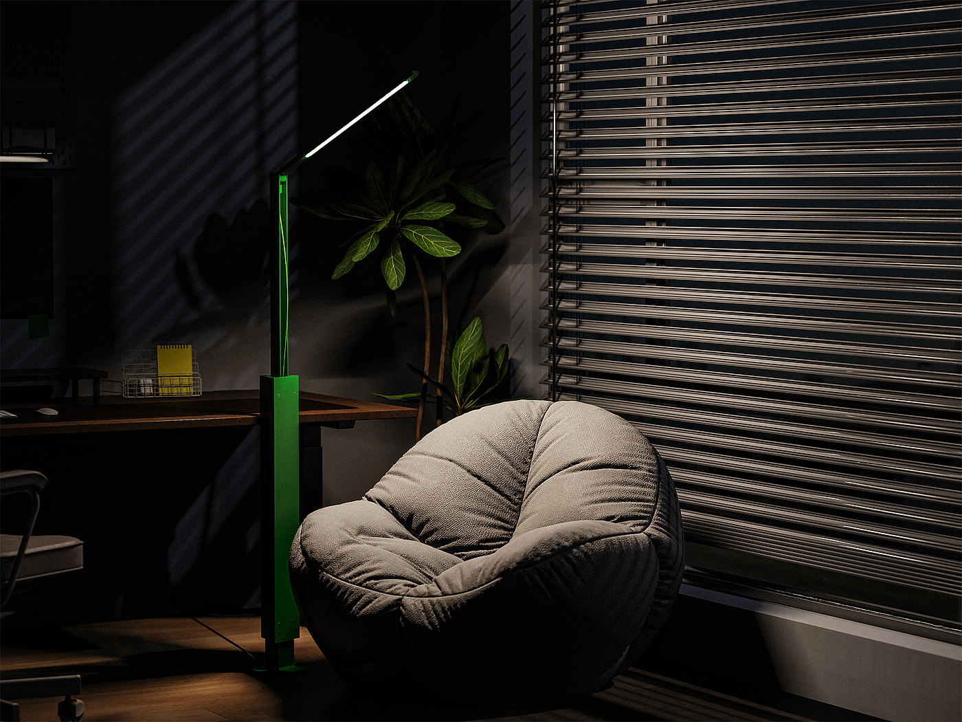 lamp，Original works，Industry / products，industrial design，Floor lamp，fashion，Home Furnishing，product，