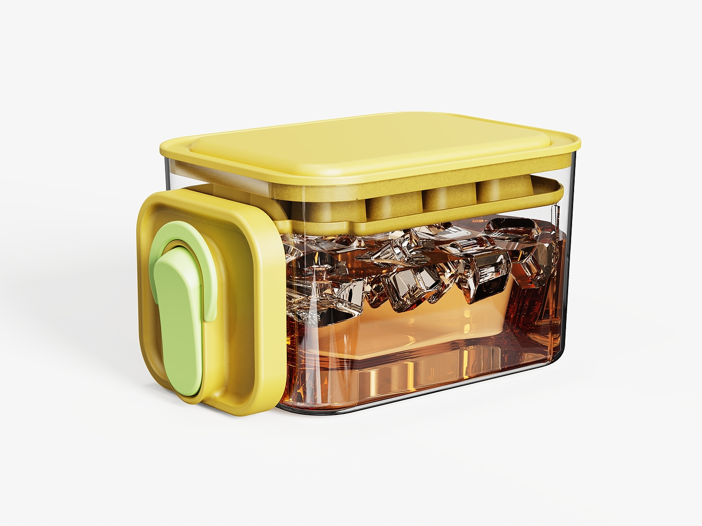 Ice box，pot ，ice cube cup，Ice，Ice model，