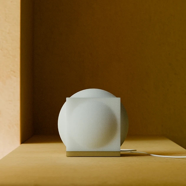 Desk lamp，Cube，Modern style，Simple and generous，colour，