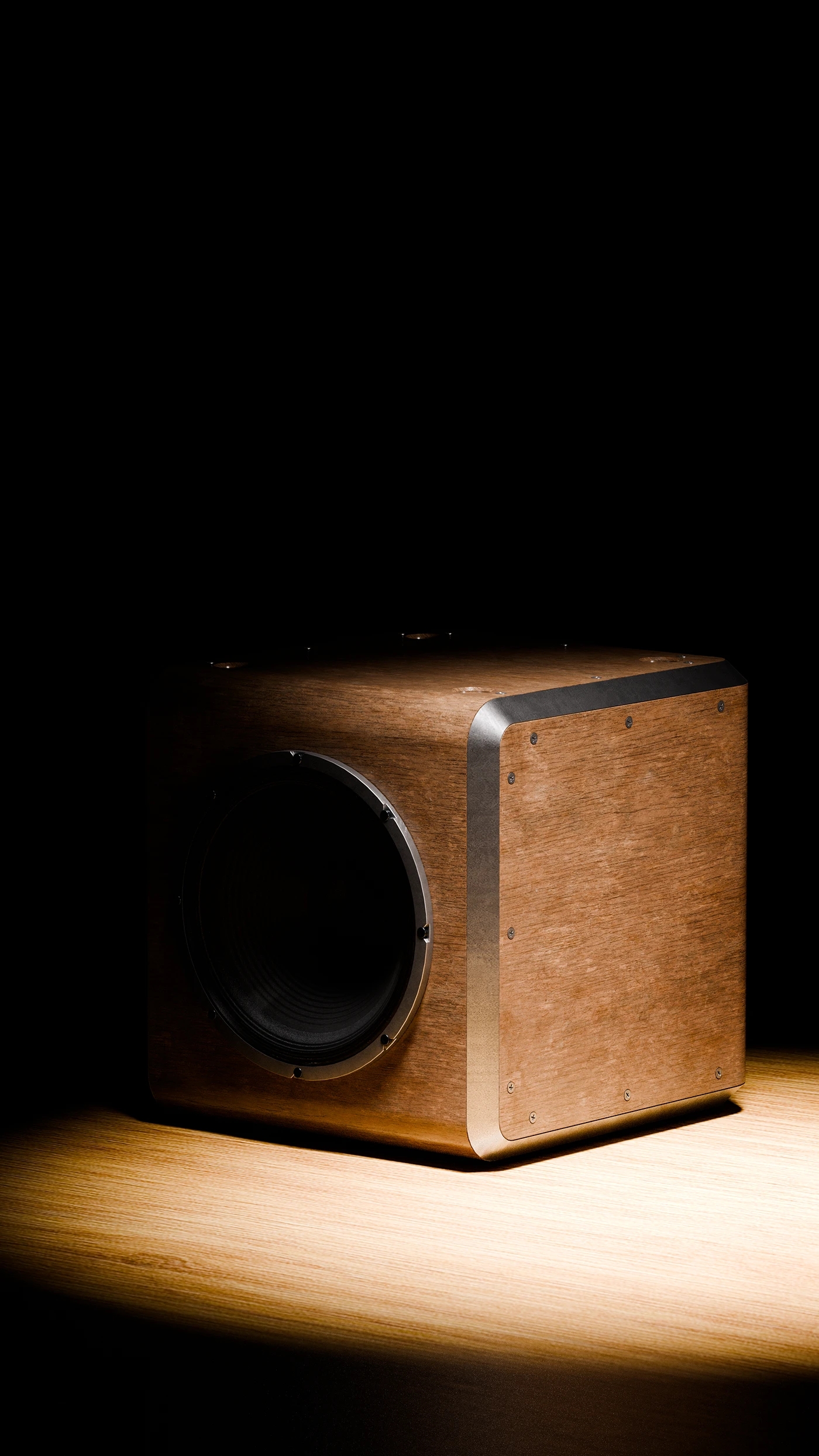 loudspeaker box，Cube，cgi，Simple design，