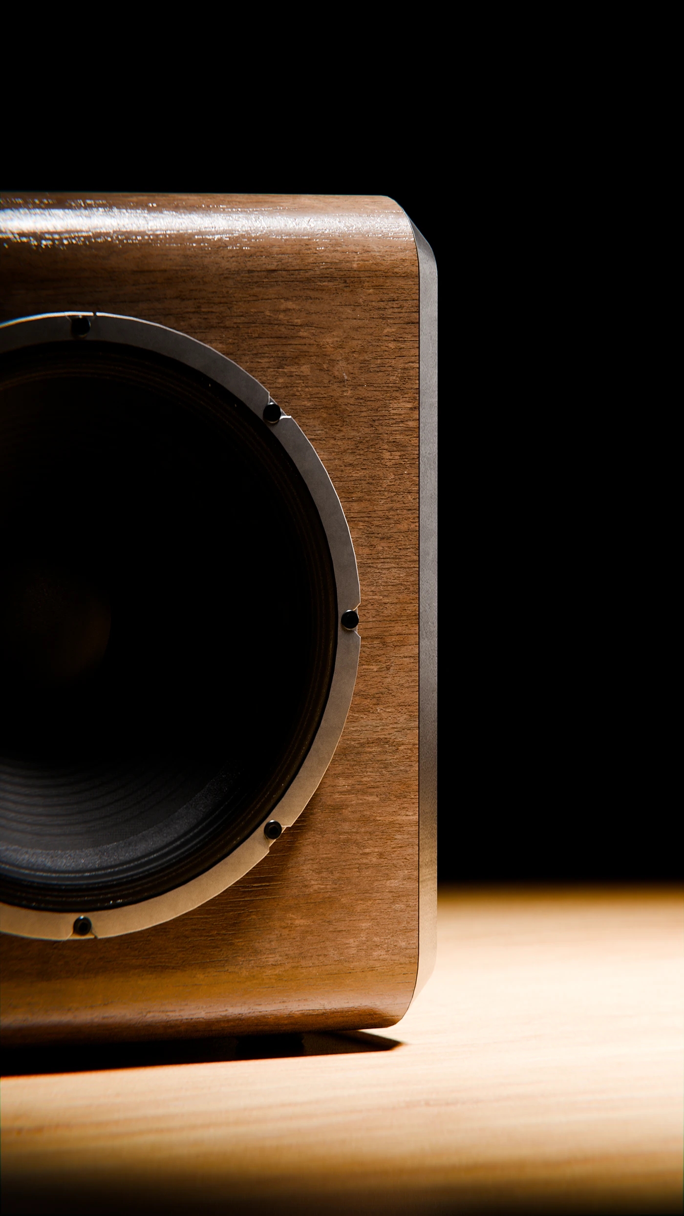 loudspeaker box，Cube，cgi，Simple design，