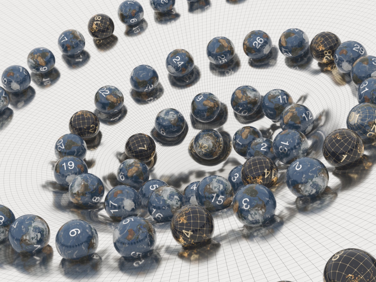 Spiral Timepiece，Digital Calendar，electronic product，Digital，