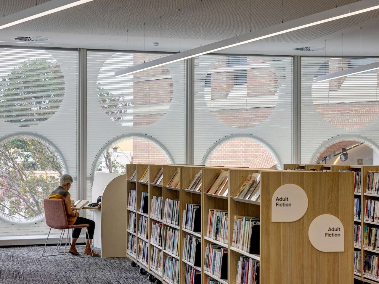 Yellamundie Library，library，Architecture，Interior design，environmental design，
