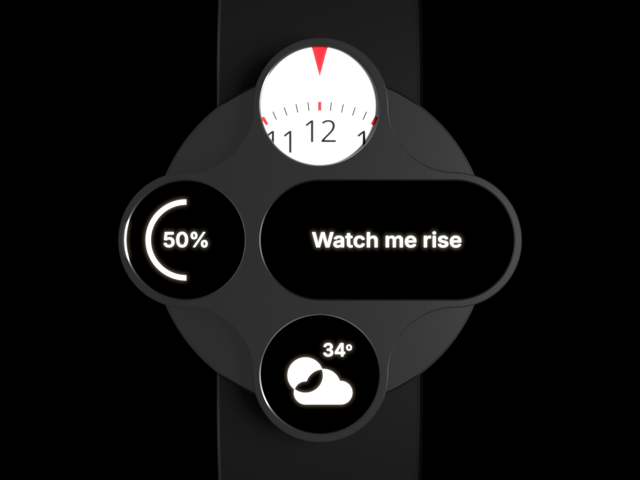 Wrist watch，Wristwatch，conceptual design，Minimalist style，