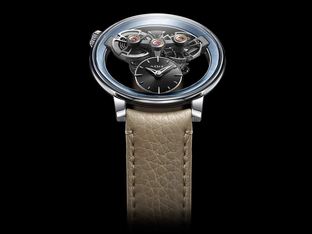 MB&F SP One，Wristwatch，Wrist watch，Fashion products，