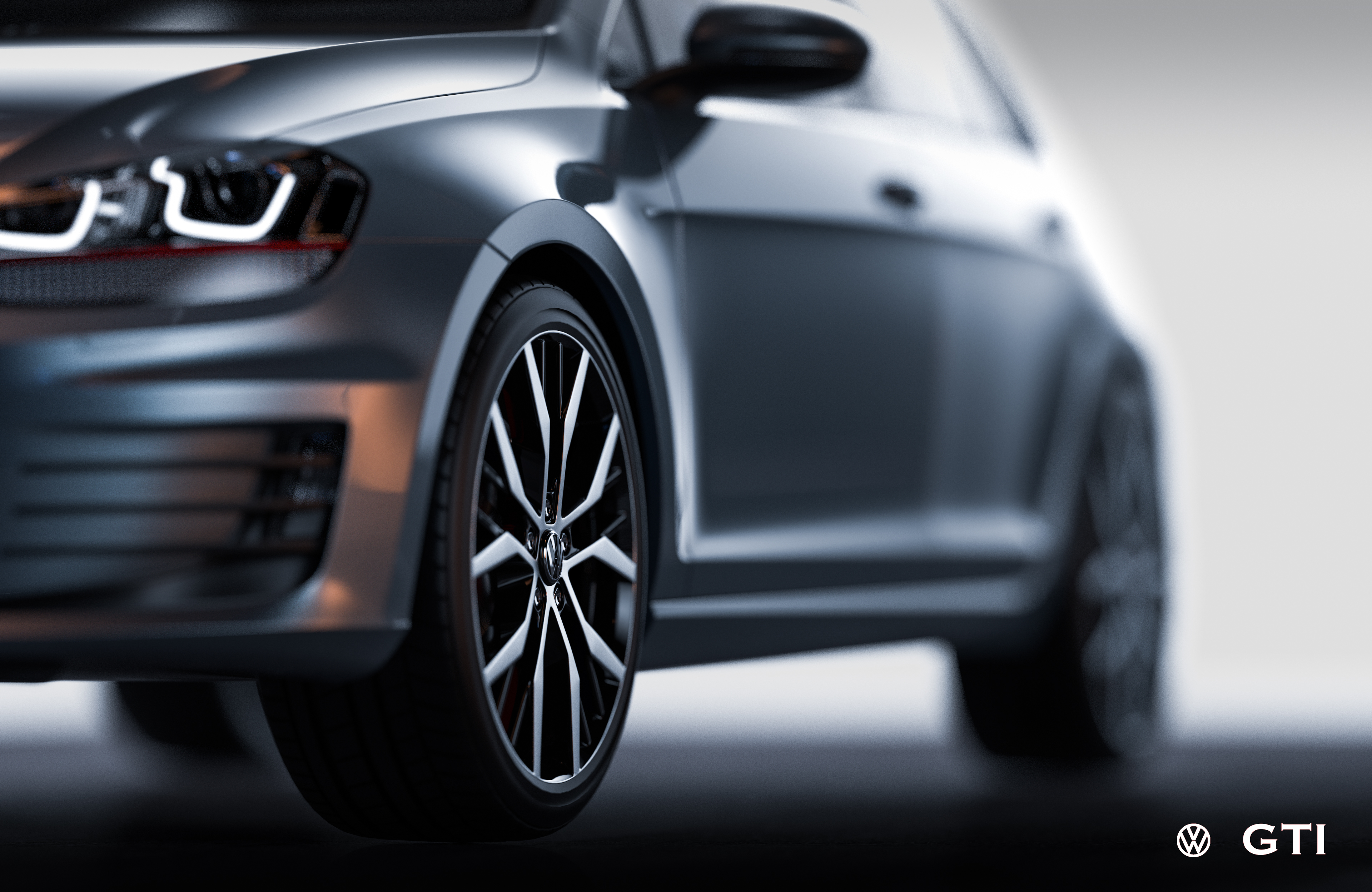 automobile，Render，Light and shadow，public，hub，texture，