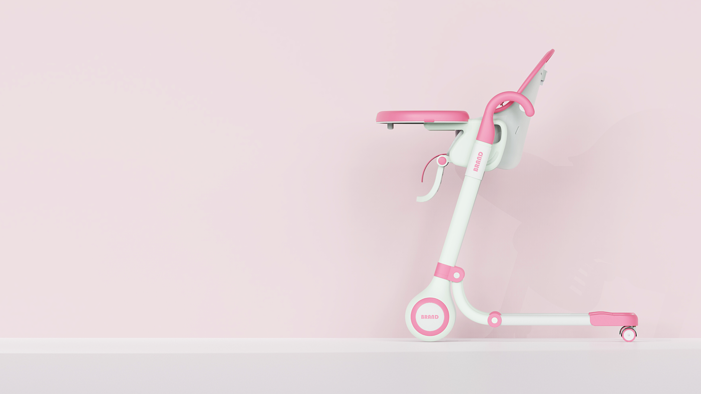 High chair ，Interesting design，industrial design，Maternal and infant products，