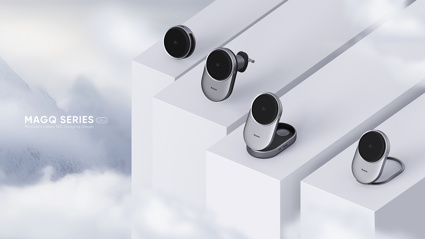 Wireless charging，Folding storage，Three in one，Light interaction，Telescopic line module，Simple business，semiconductor active refrigeration，Ultra-thin turbo fan，