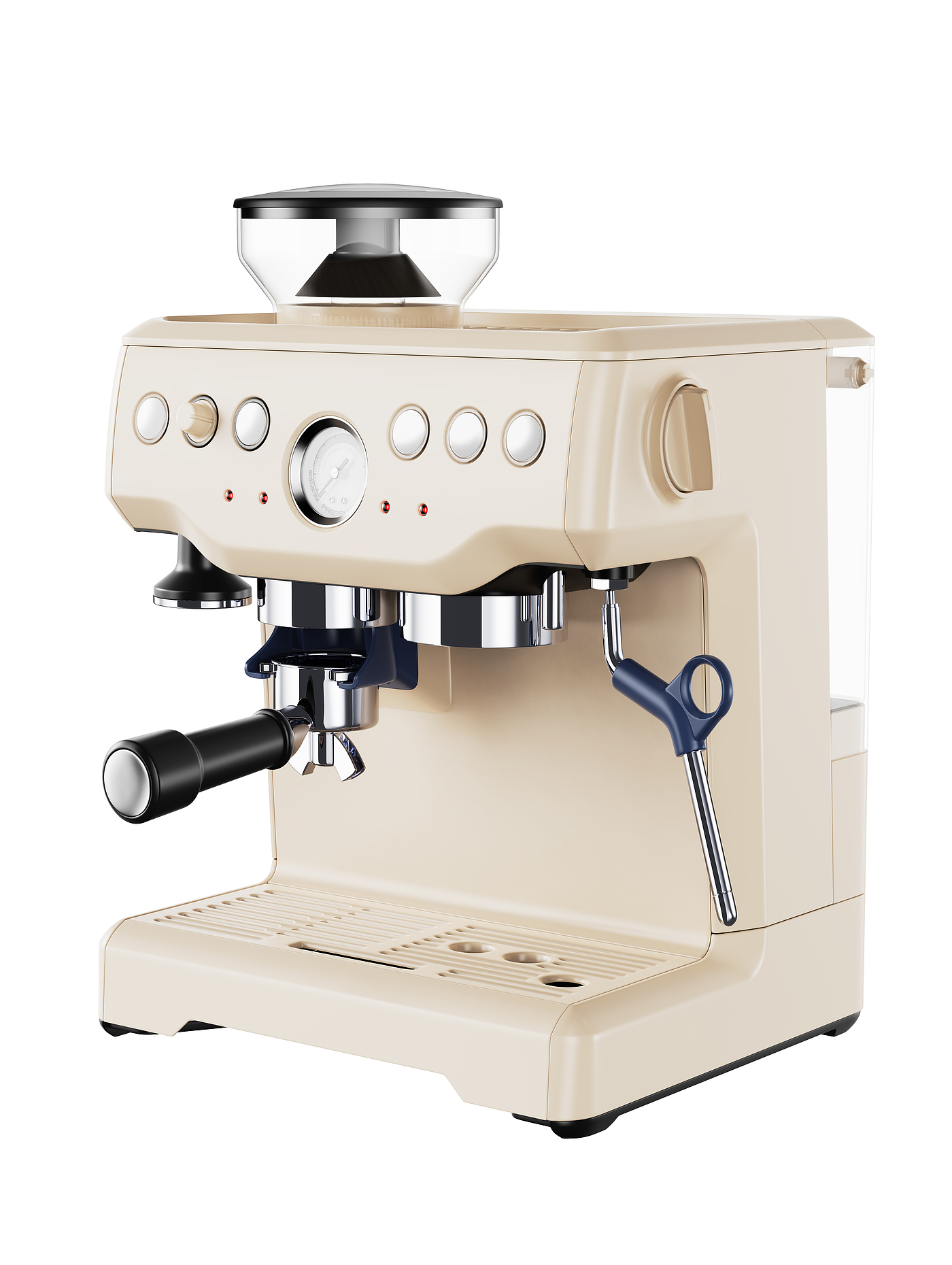 ks，cr，Coffee machine，Scene rendering，Copy a set of coffee machine rendering exercises，