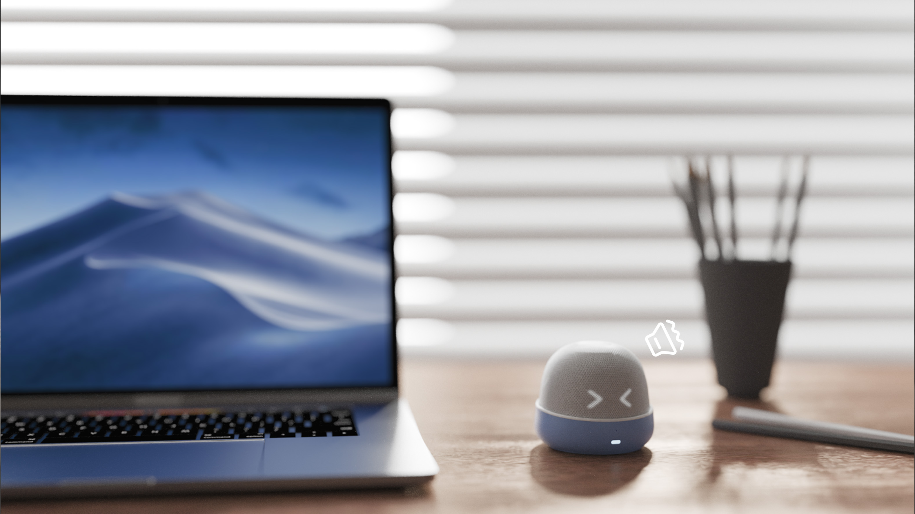 desktop，social contact，accompany，