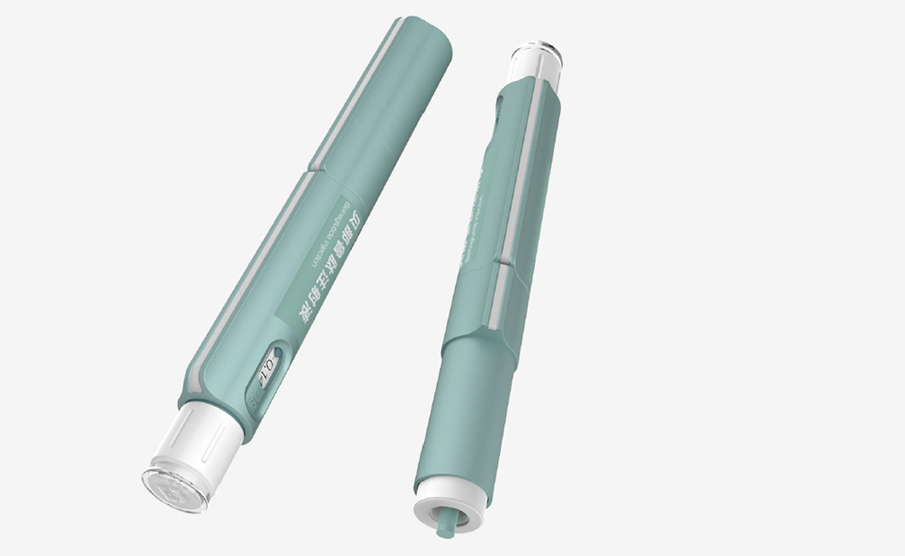 Weight loss pen appearance design，Ergonomic Design of Weight Loss Pen，Appearance design of injection pen，Human-computer interaction design of injection pen，