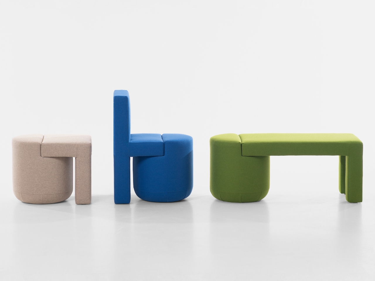 fossil，furniture，chair，modularization，