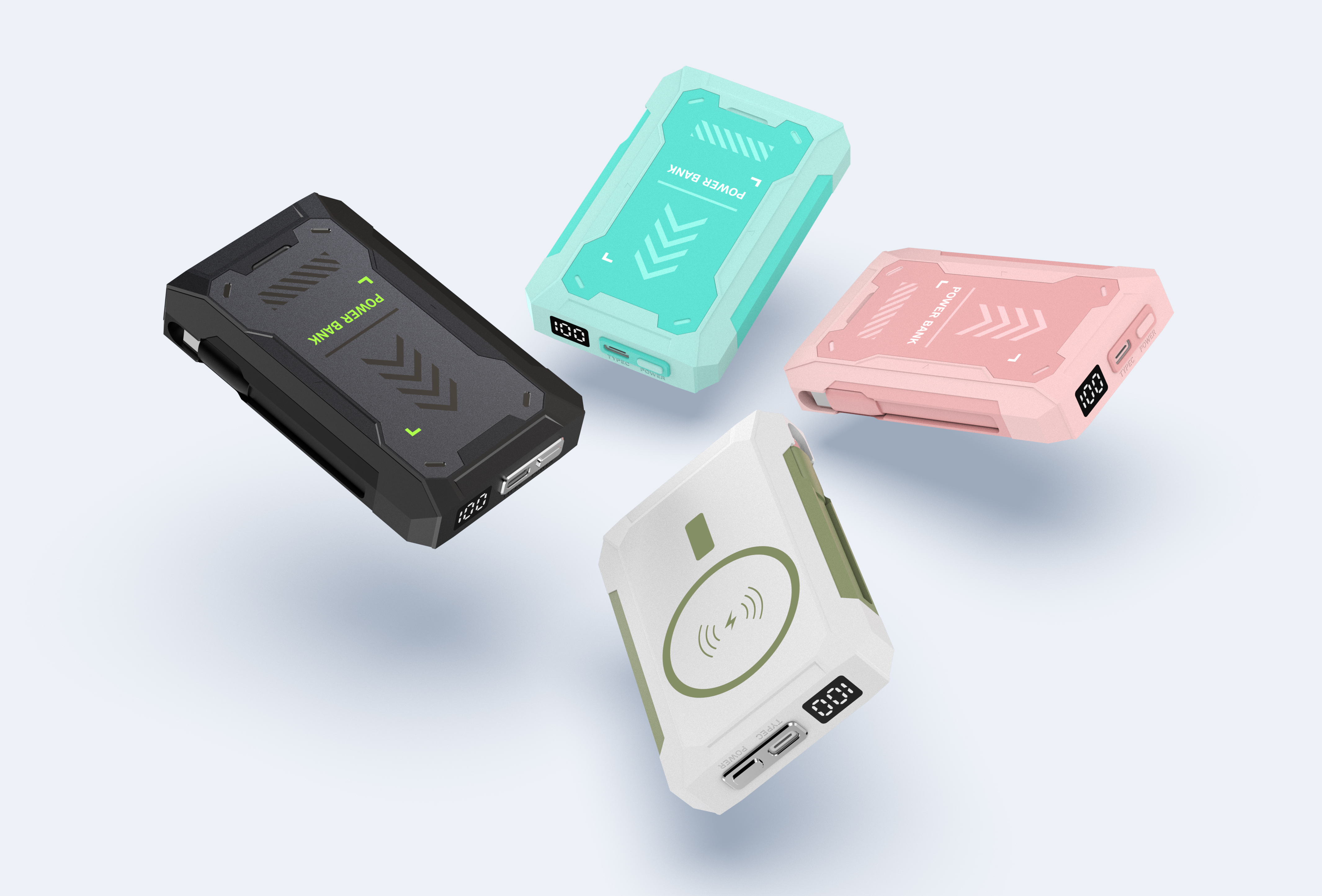 portable battery，