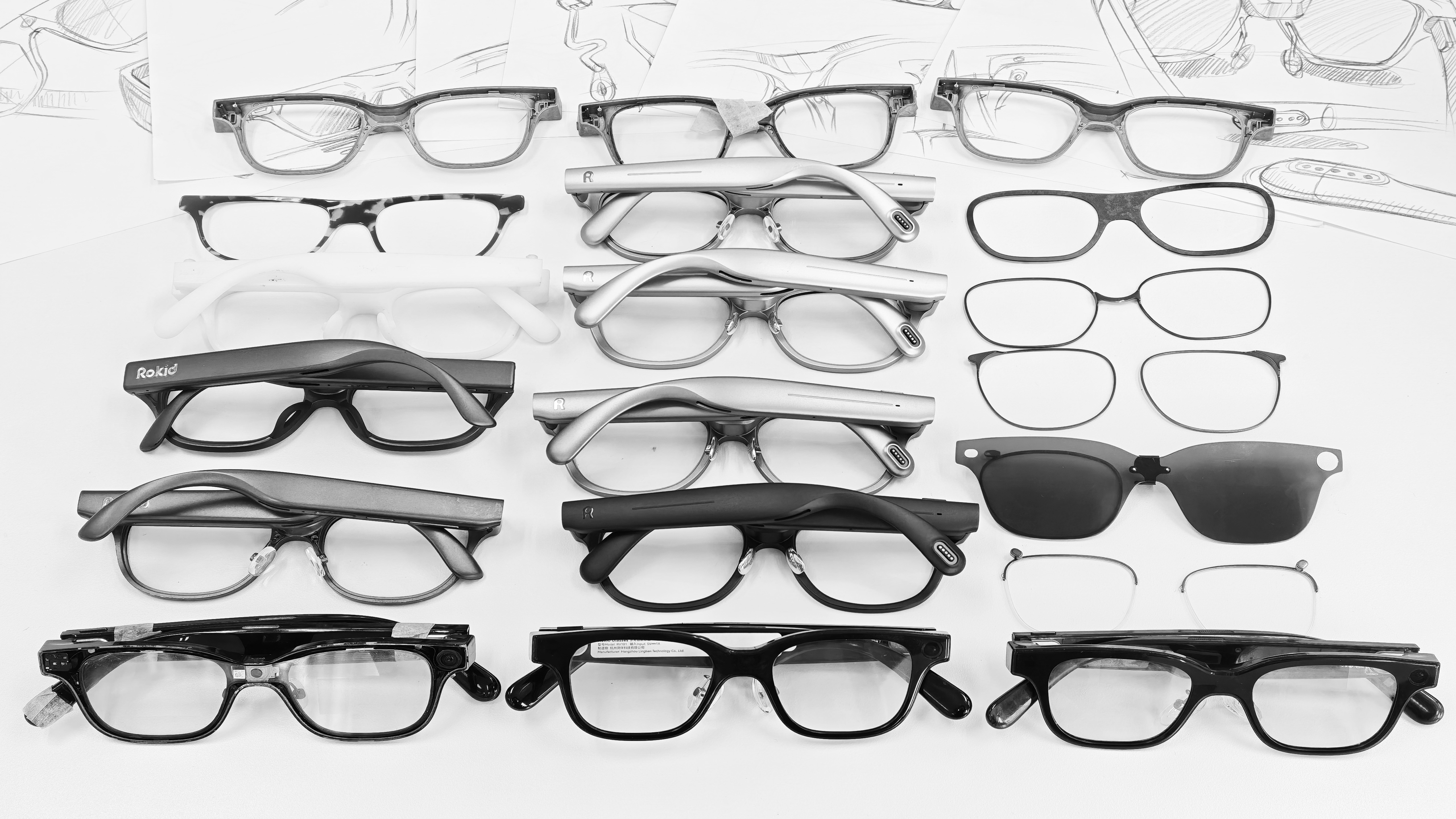 Smart glasses，AR & AI Glasses，Intelligent hardware，Wearable device，