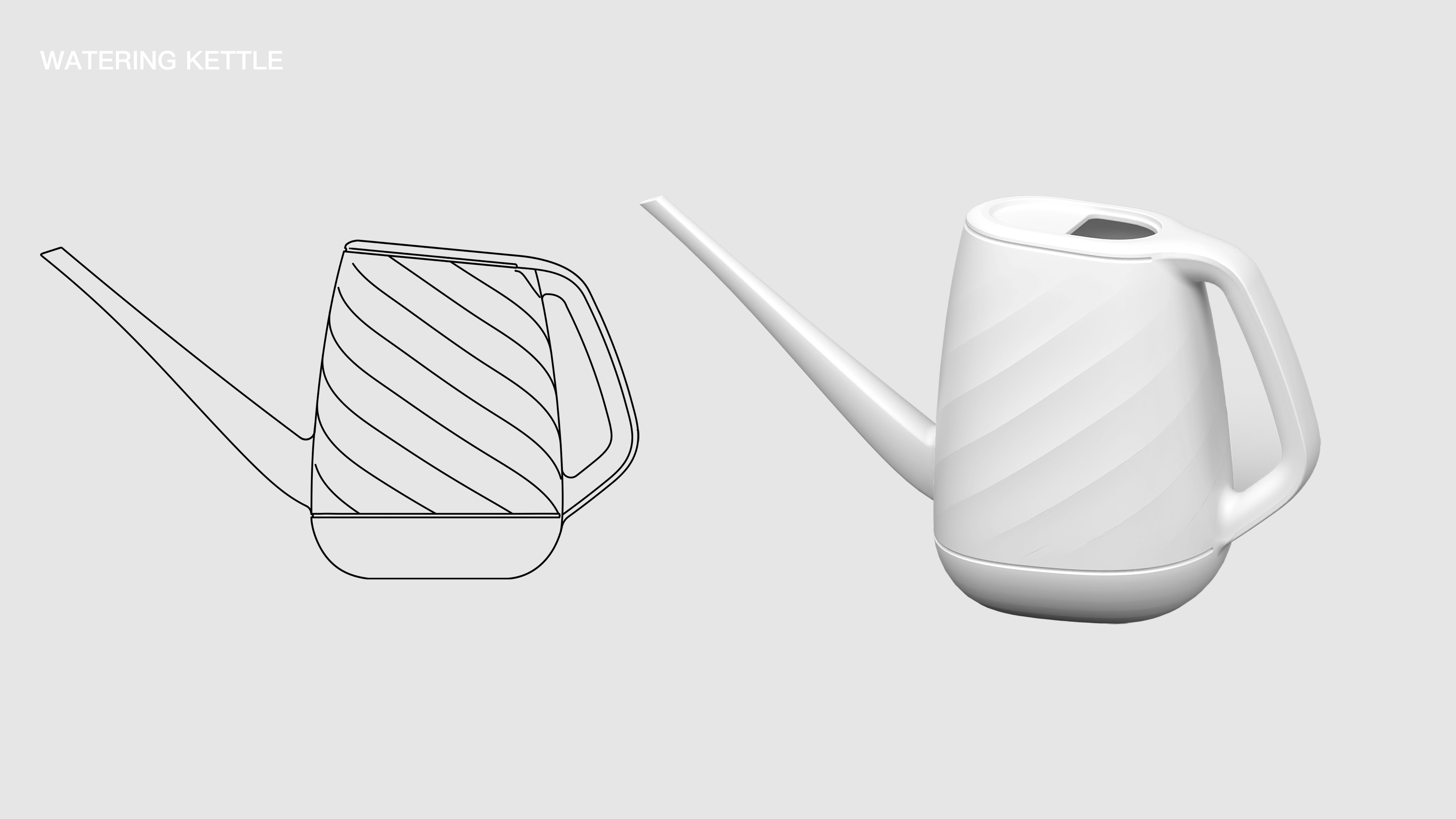 Outdoor supplies，Kettle design，Appearance design，ID design，