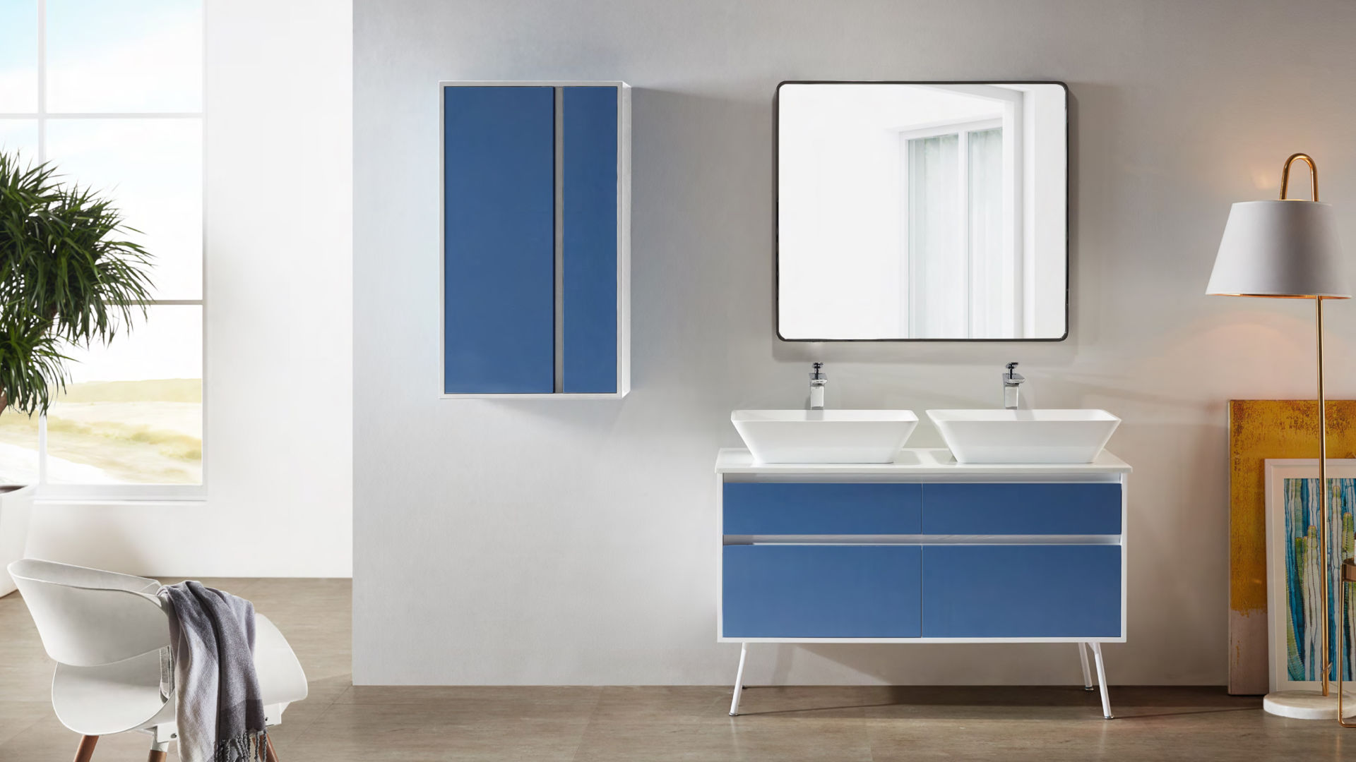 Bathroom cabinet design，Home design，product design，Minimalist bathroom，Italian original design，Italian Minimalism，