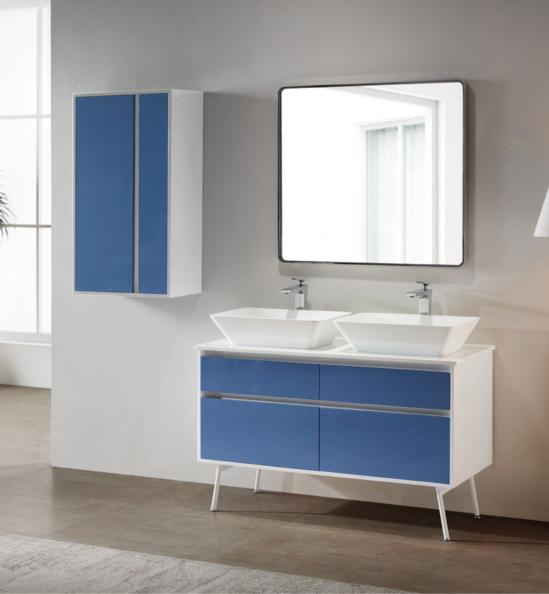 Bathroom cabinet design，Home design，product design，Minimalist bathroom，Italian original design，Italian Minimalism，