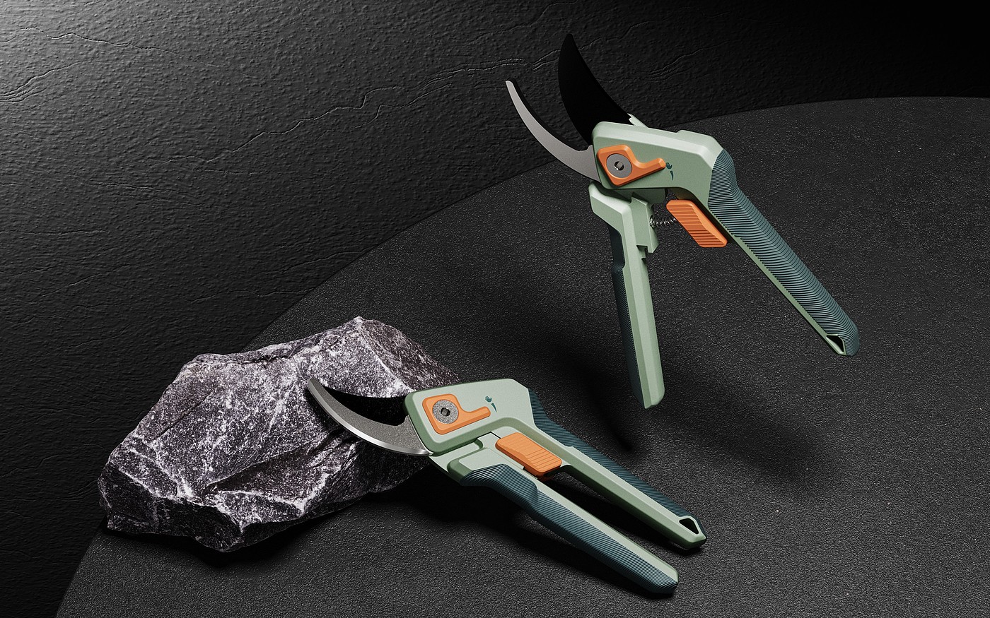 Garden tools，Industrial product design，Tool design，Italian original design，Pruning Shears Design，
