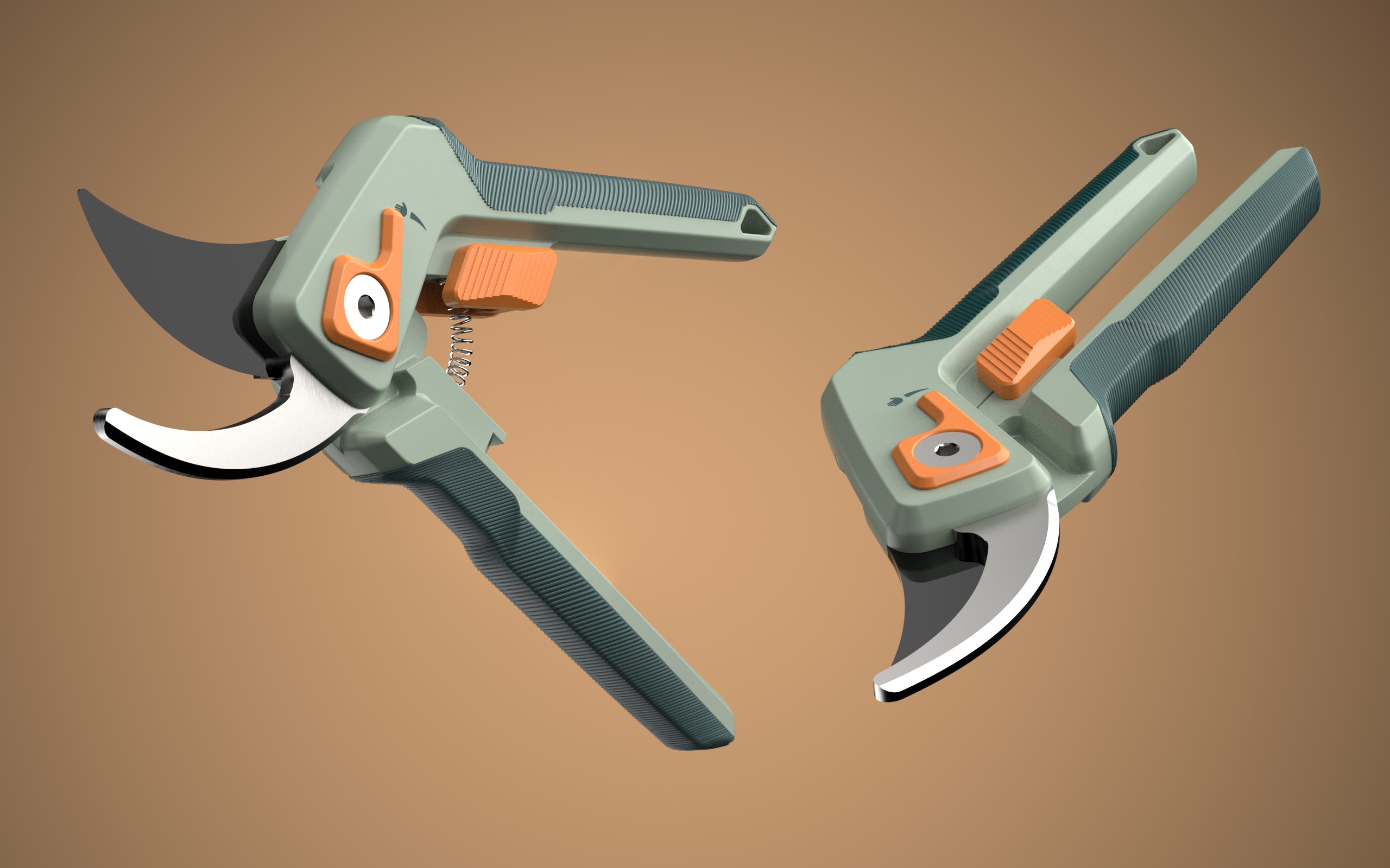 Garden tools，Industrial product design，Tool design，Italian original design，Pruning Shears Design，